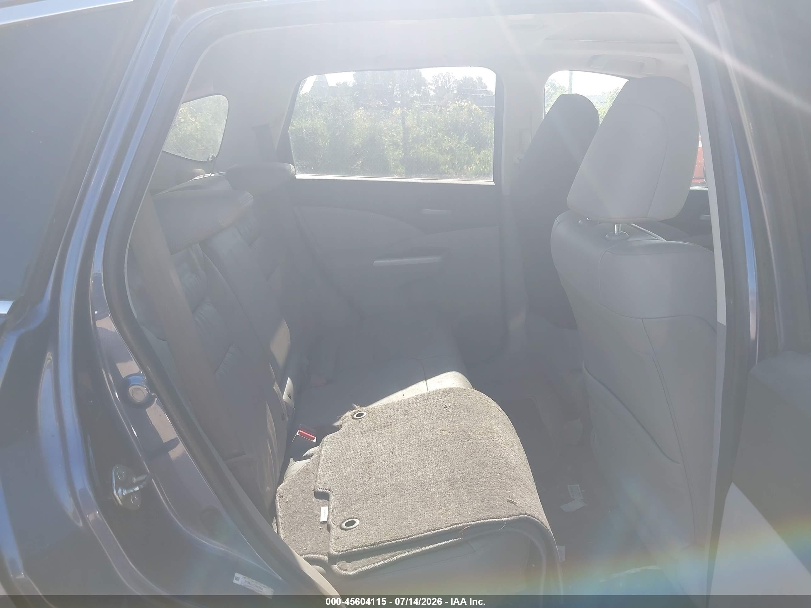 2014 Honda Cr-v Ex-l Blue vin: 2HKRM4H7XEH605898