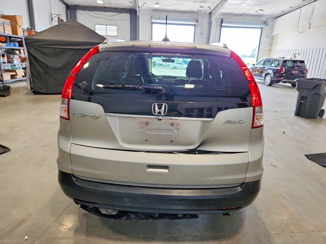 2014 Honda Cr-v Exl Silver vin: 2HKRM4H7XEH613855
