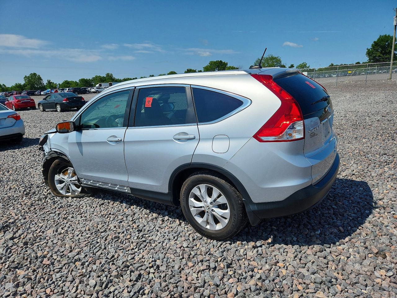 2014 Honda Cr-v Exl Silver vin: 2HKRM4H7XEH626525