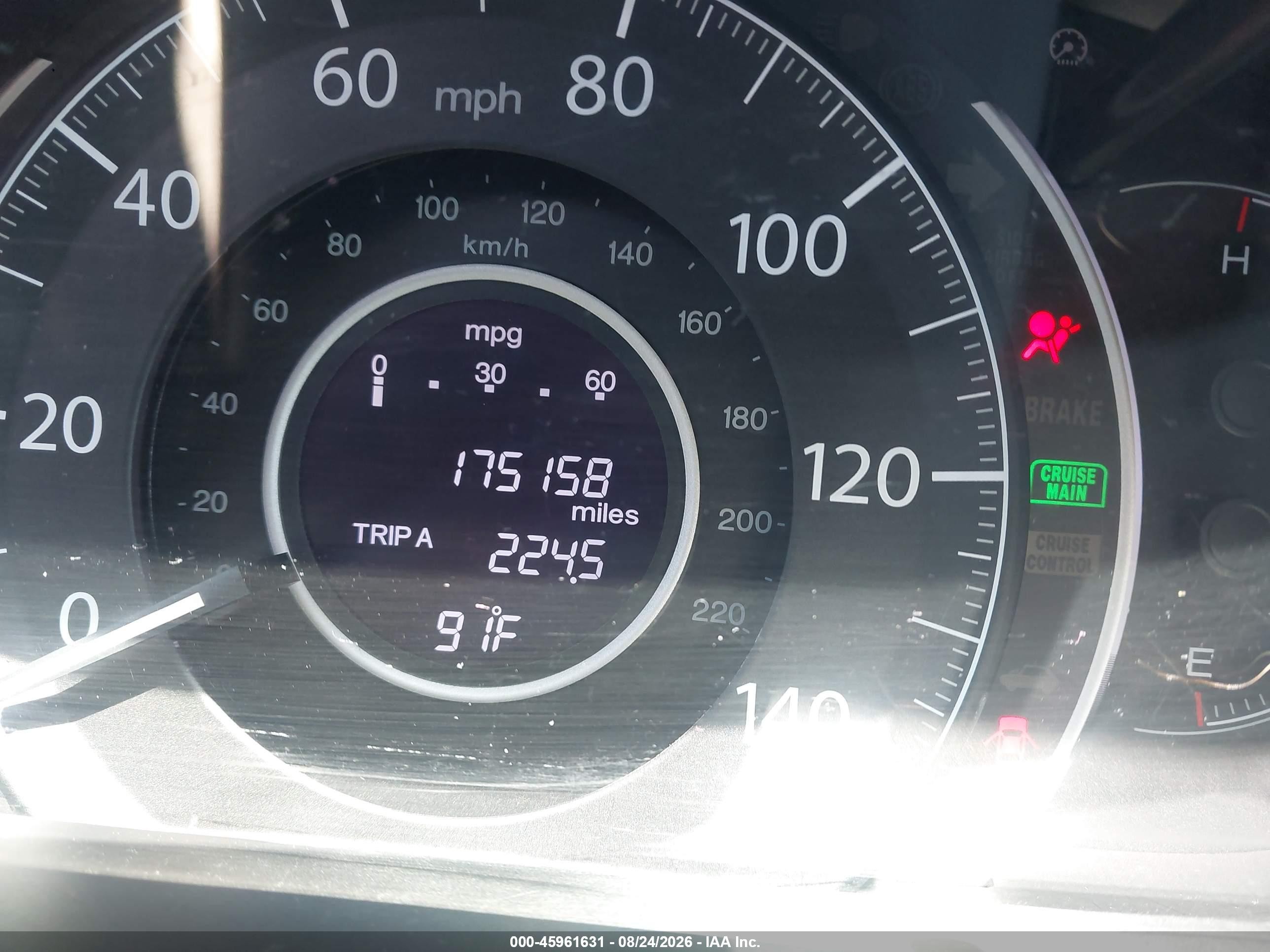 2014 Honda Cr-v Ex-l Brown vin: 2HKRM4H7XEH655104