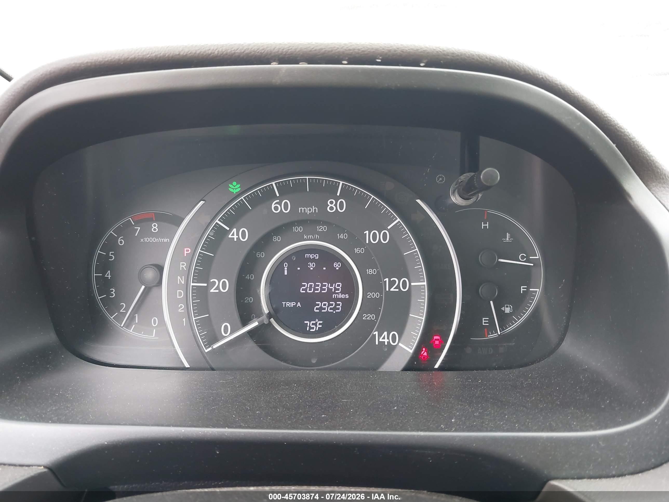 2014 Honda Cr-v Ex-l Blue vin: 2HKRM4H7XEH656527
