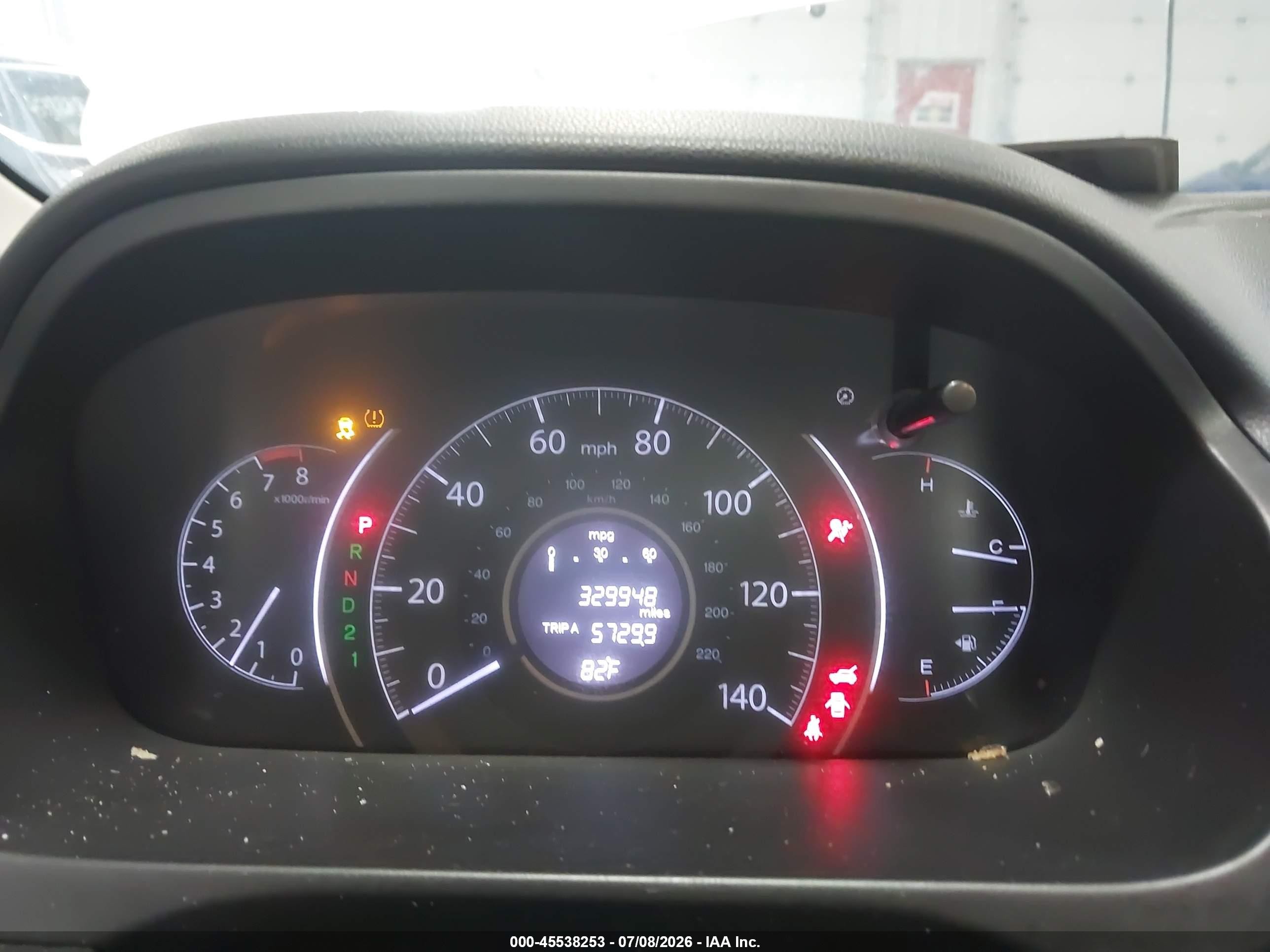 2014 Honda Cr-v Ex-l White vin: 2HKRM4H7XEH677622