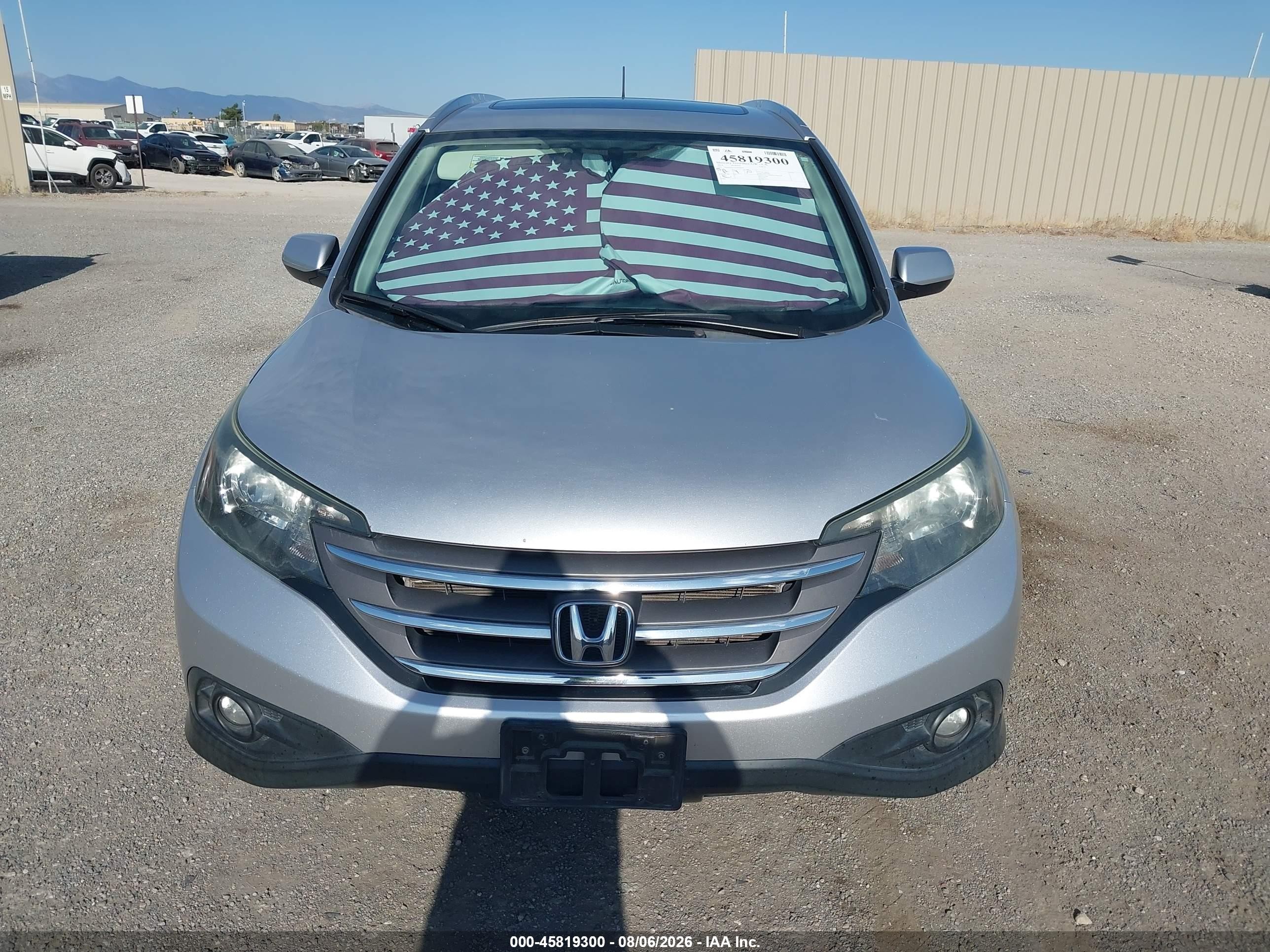 2014 Honda Cr-v Ex-l Silver vin: 2HKRM4H7XEH678530