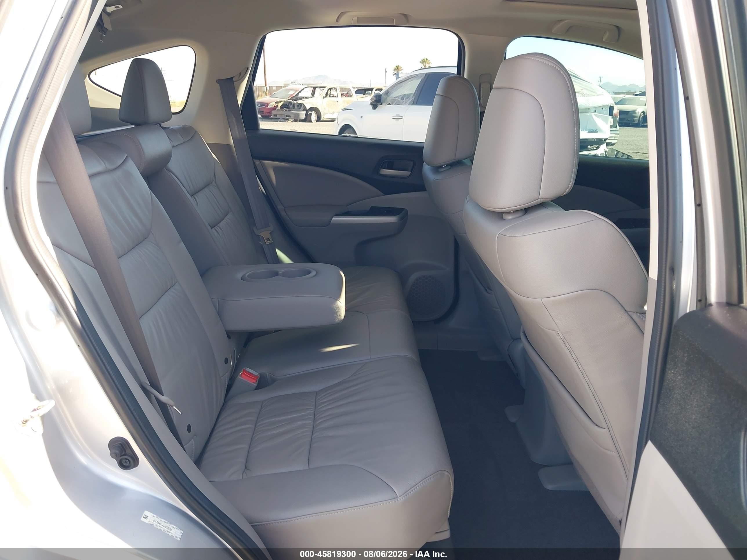2014 Honda Cr-v Ex-l Silver vin: 2HKRM4H7XEH678530