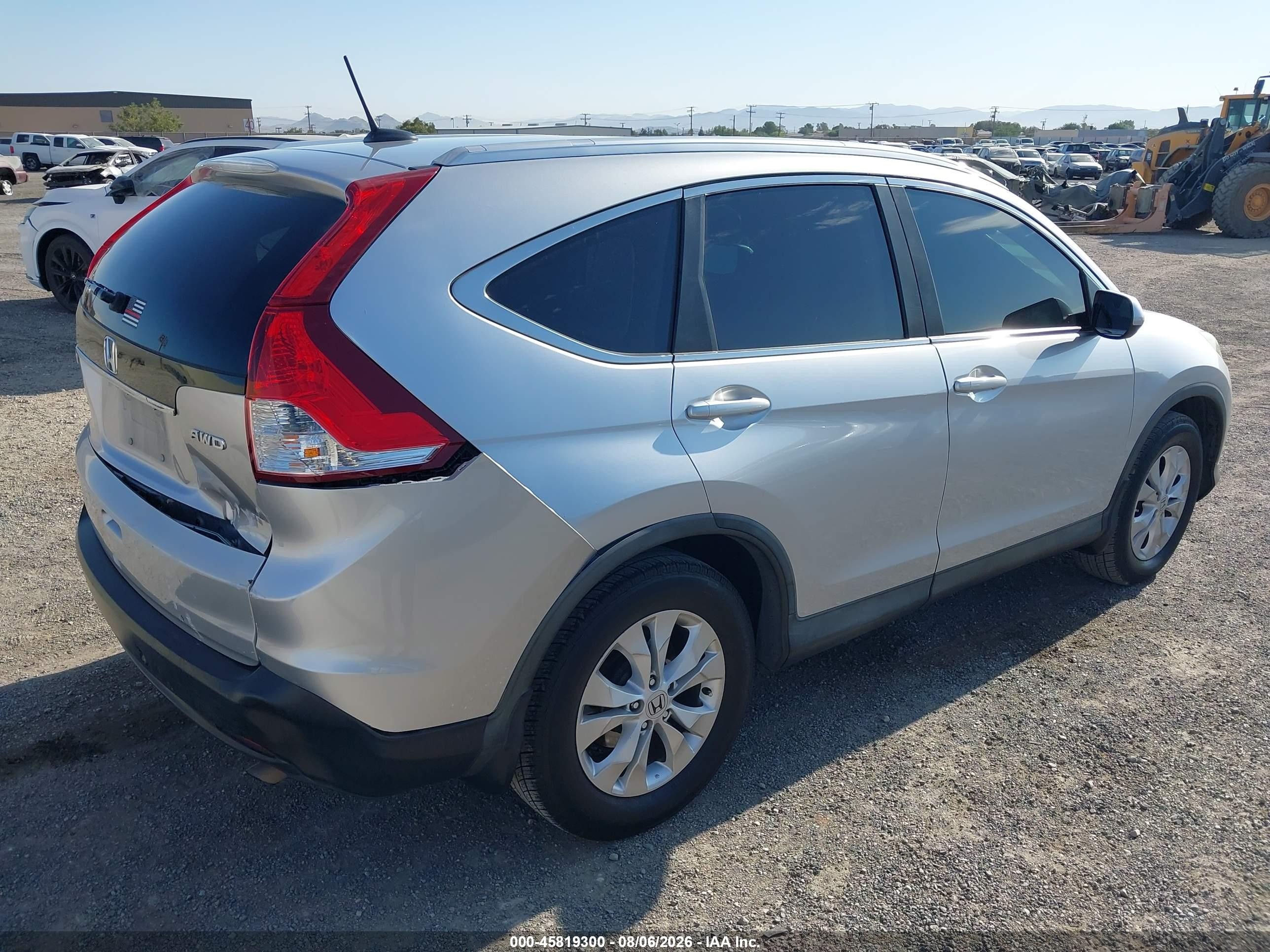 2014 Honda Cr-v Ex-l Silver vin: 2HKRM4H7XEH678530
