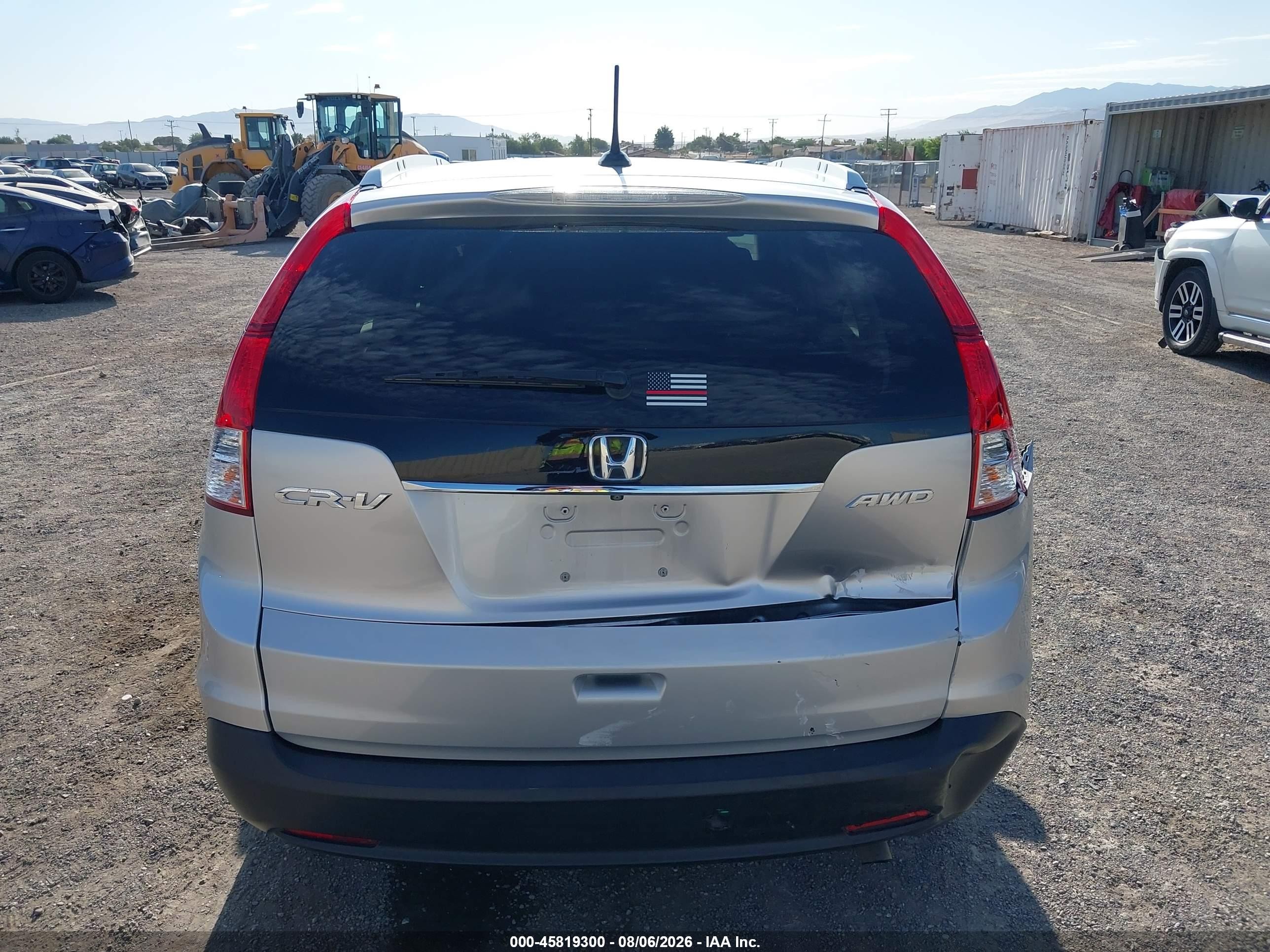 2014 Honda Cr-v Ex-l Silver vin: 2HKRM4H7XEH678530