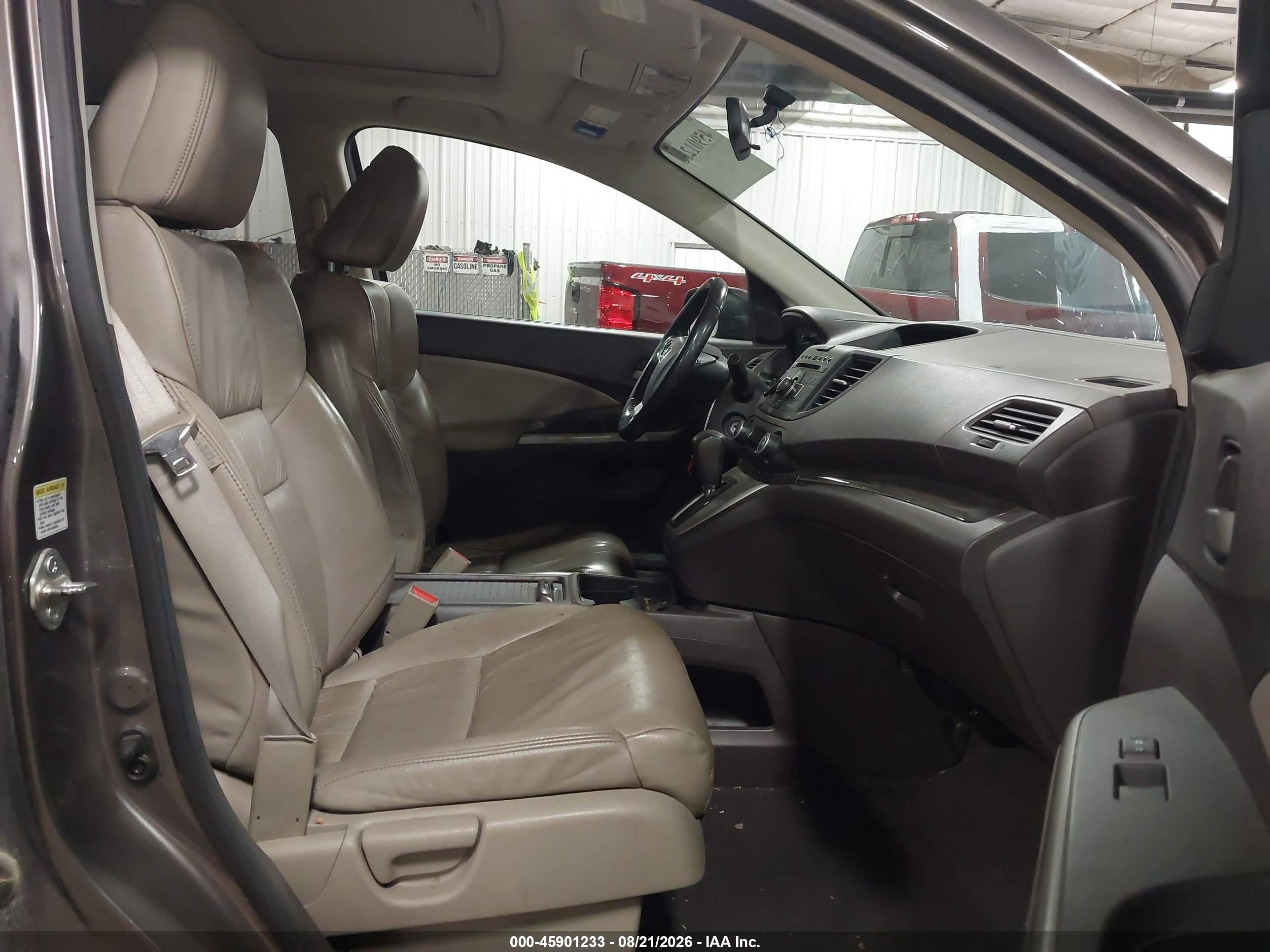 2014 Honda Cr-v Ex-l Серый vin: 2HKRM4H7XEH684313