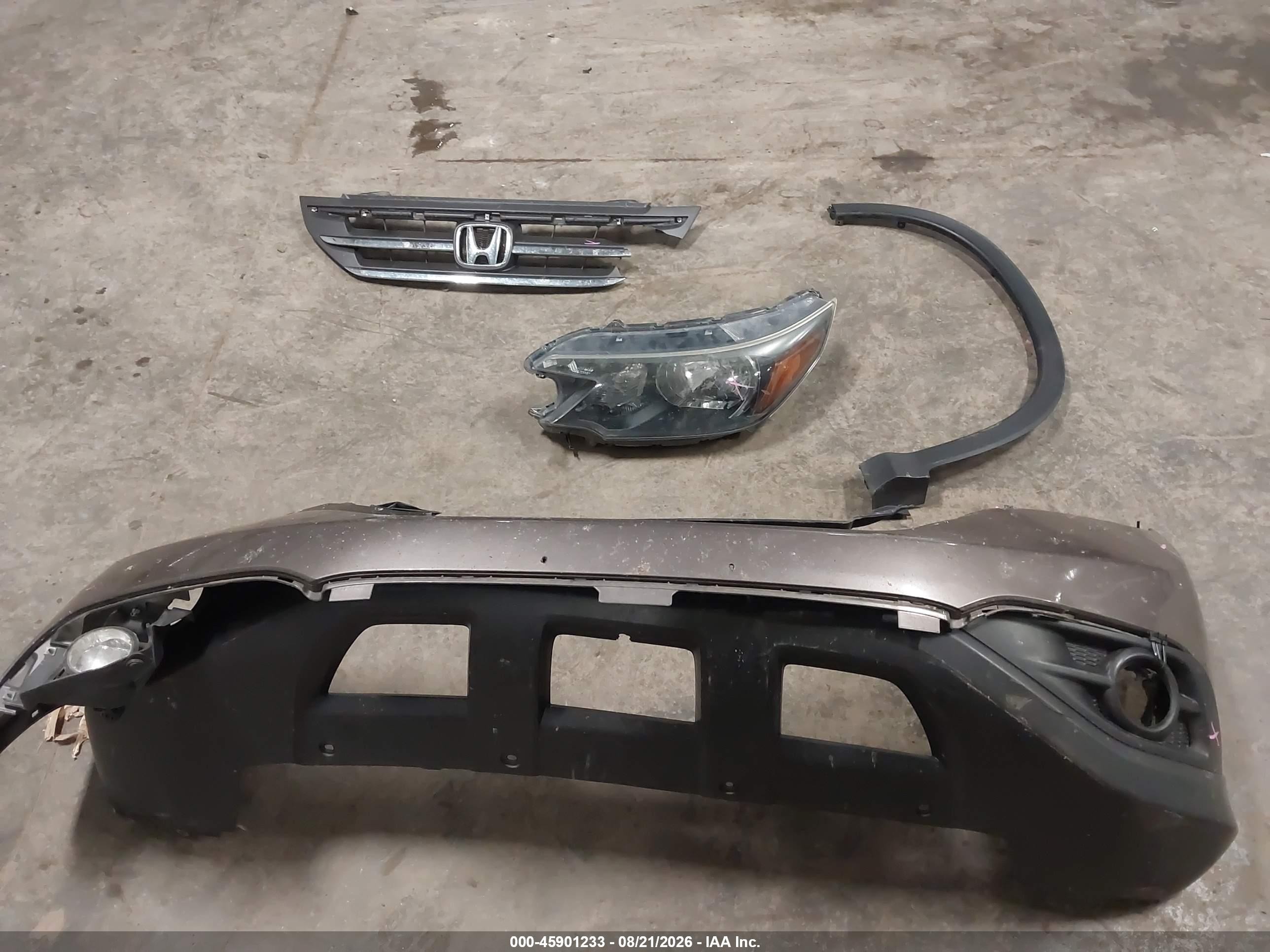 2014 Honda Cr-v Ex-l Серый vin: 2HKRM4H7XEH684313