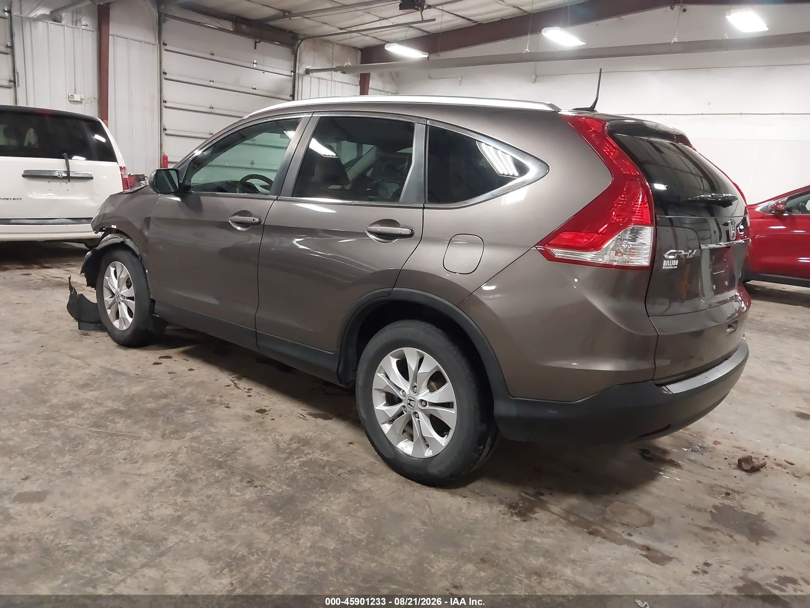 2014 Honda Cr-v Ex-l Серый vin: 2HKRM4H7XEH684313