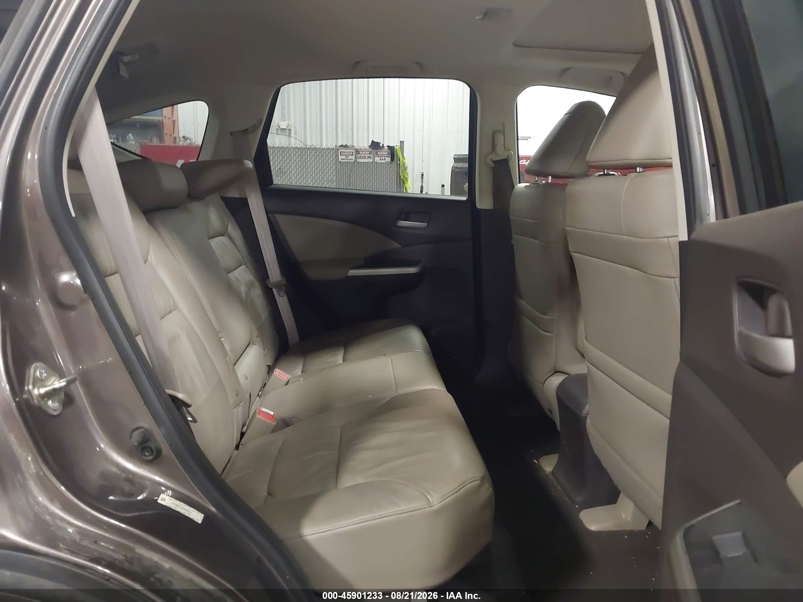 2014 Honda Cr-v Ex-l Серый vin: 2HKRM4H7XEH684313