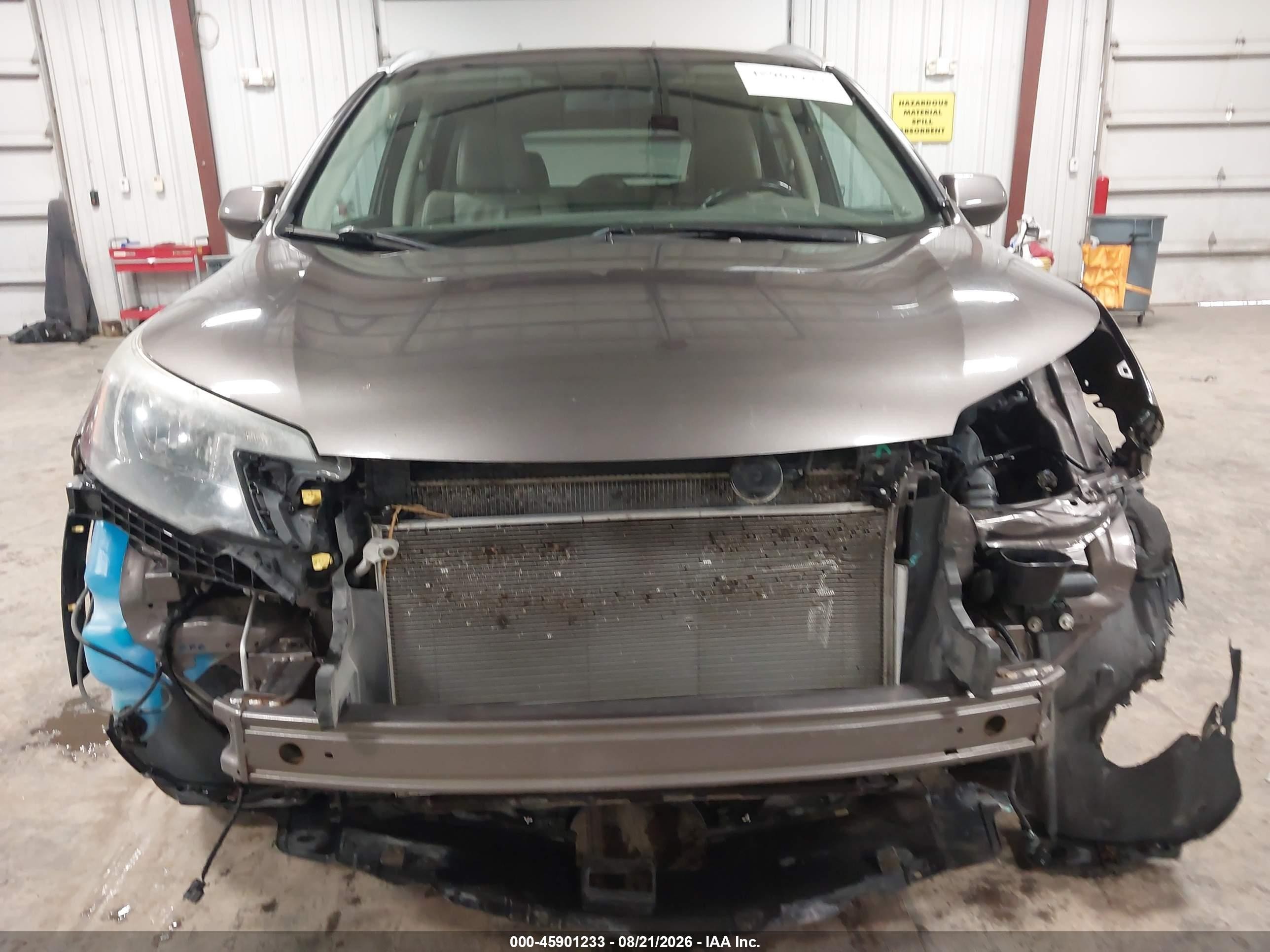 2014 Honda Cr-v Ex-l Серый vin: 2HKRM4H7XEH684313