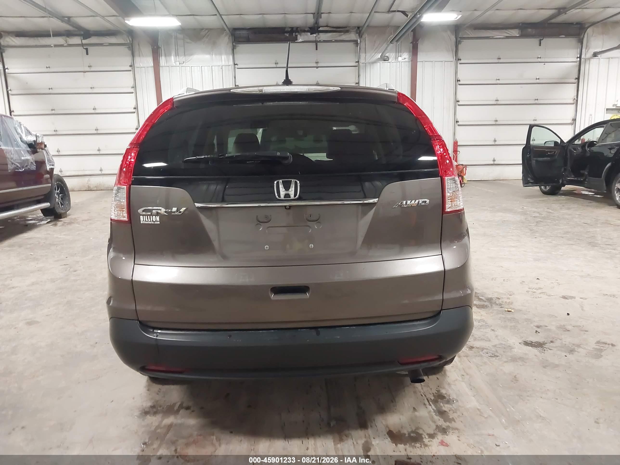 2014 Honda Cr-v Ex-l Серый vin: 2HKRM4H7XEH684313