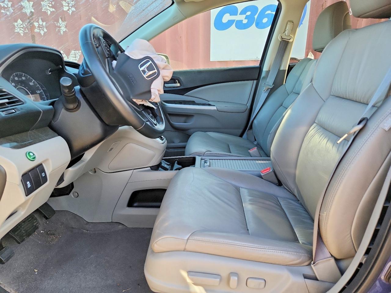 2014 Honda Cr-v Exl Синий vin: 2HKRM4H7XEH690659