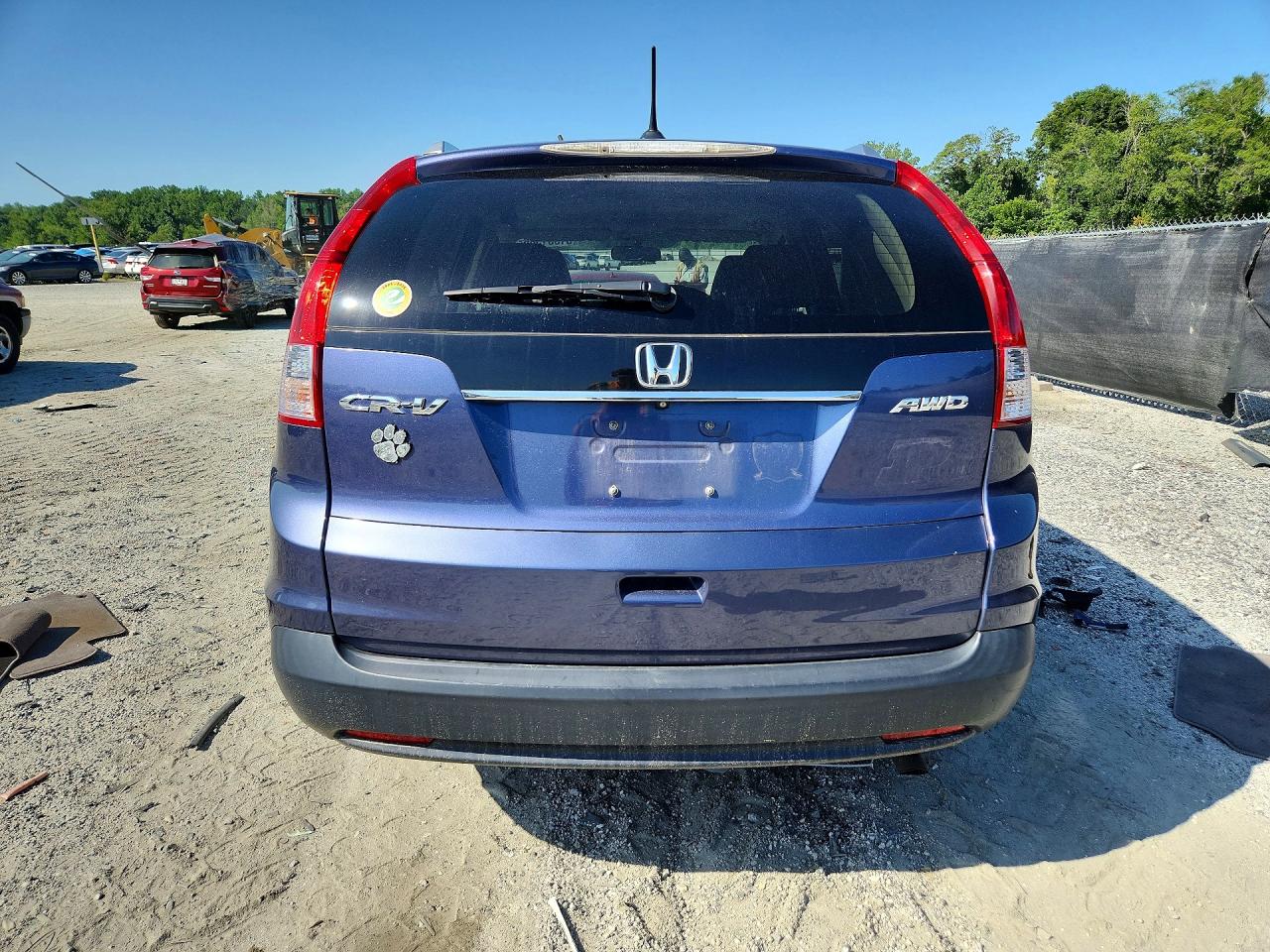 2014 Honda Cr-v Exl Blue vin: 2HKRM4H7XEH700266