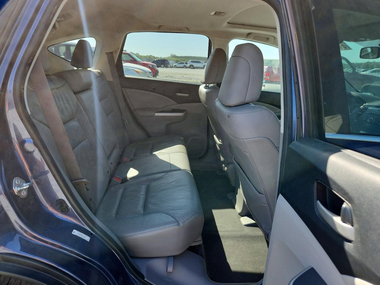 2014 Honda Cr-v Exl Blue vin: 2HKRM4H7XEH700266