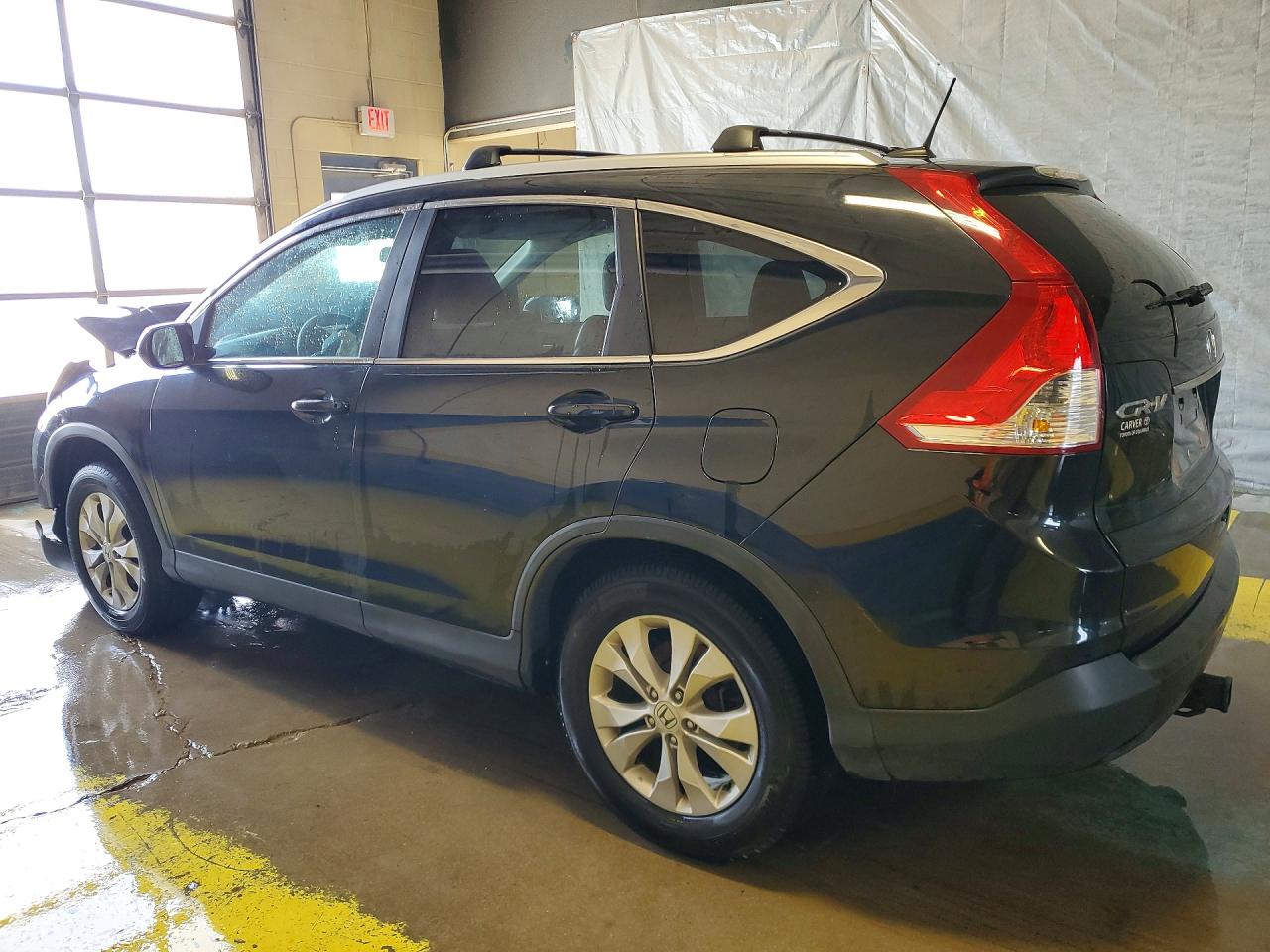 2014 Honda Cr-v Exl Black vin: 2HKRM4H7XEH709565