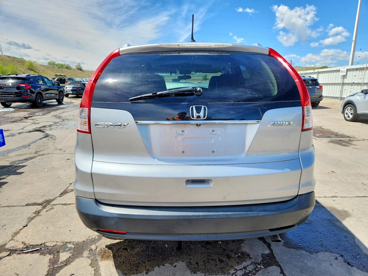2014 Honda Cr-v Exl Silver vin: 2HKRM4H7XEH713499
