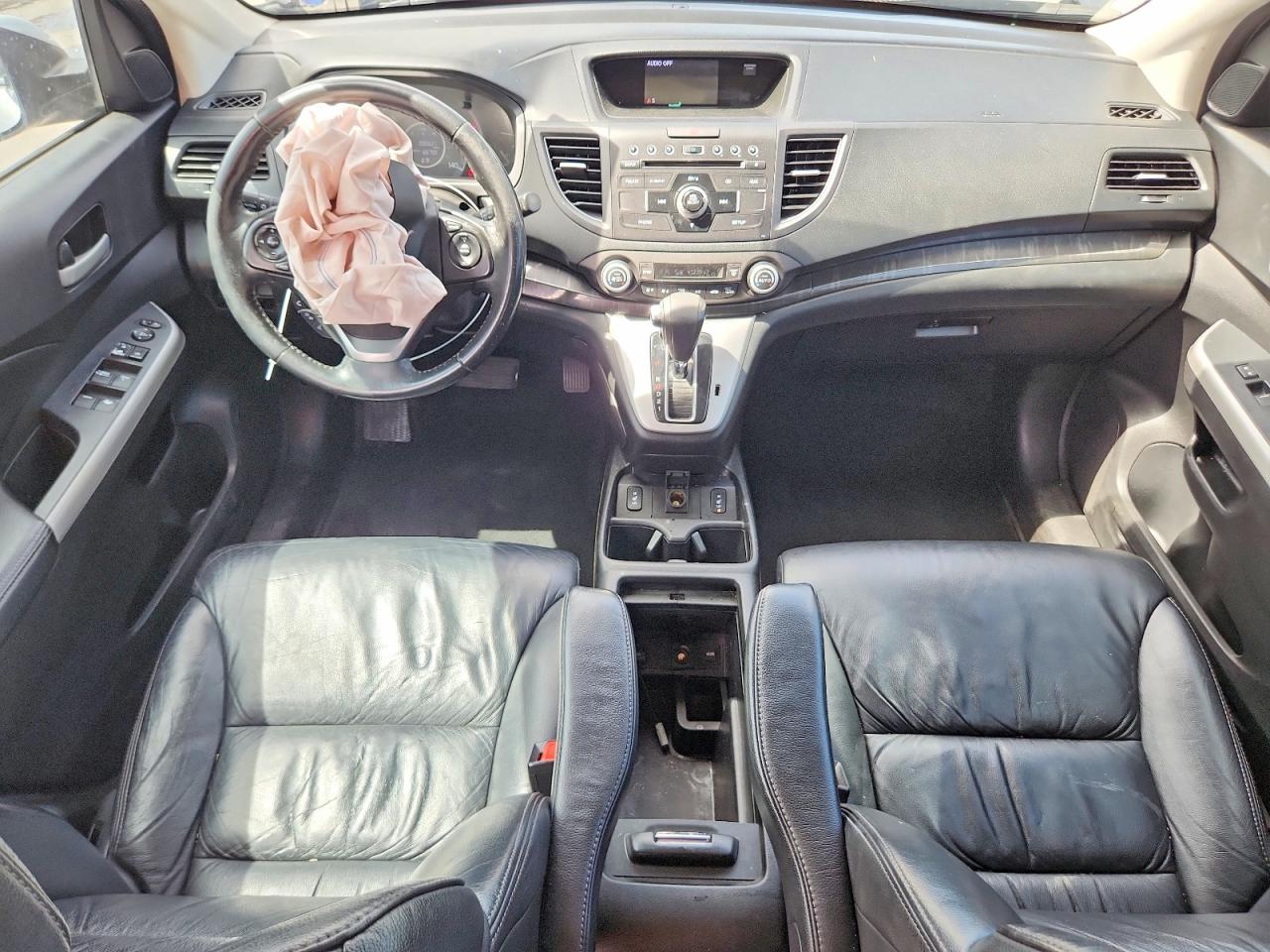 2014 Honda Cr-v Exl Silver vin: 2HKRM4H7XEH713499