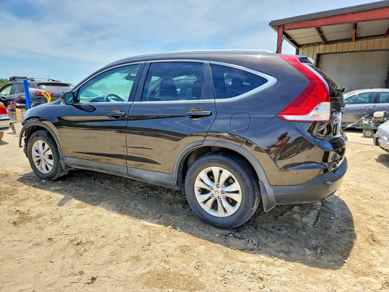 2014 Honda Cr-v Exl Коричневый vin: 2HKRM4H7XEH723515