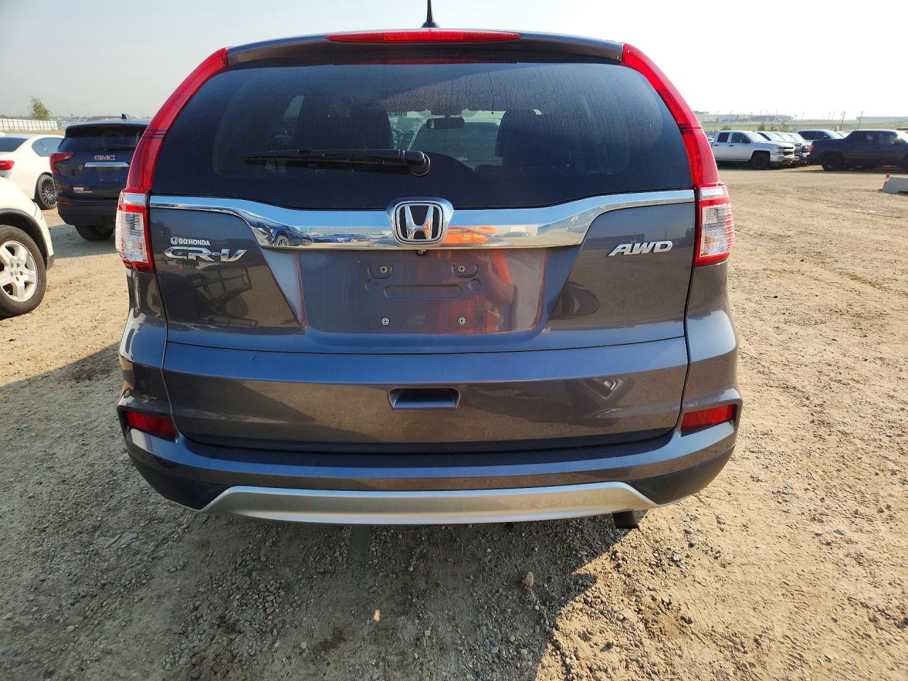 2015 Honda Cr-v Exl Серый vin: 2HKRM4H7XFH113759