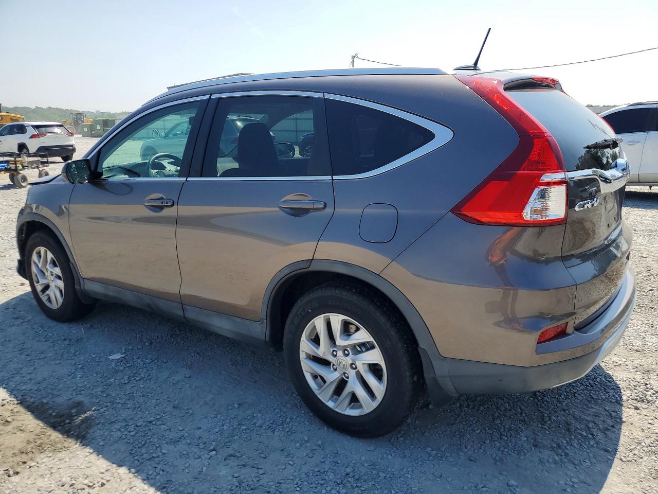 2015 Honda Cr-v Exl Brown vin: 2HKRM4H7XFH610052