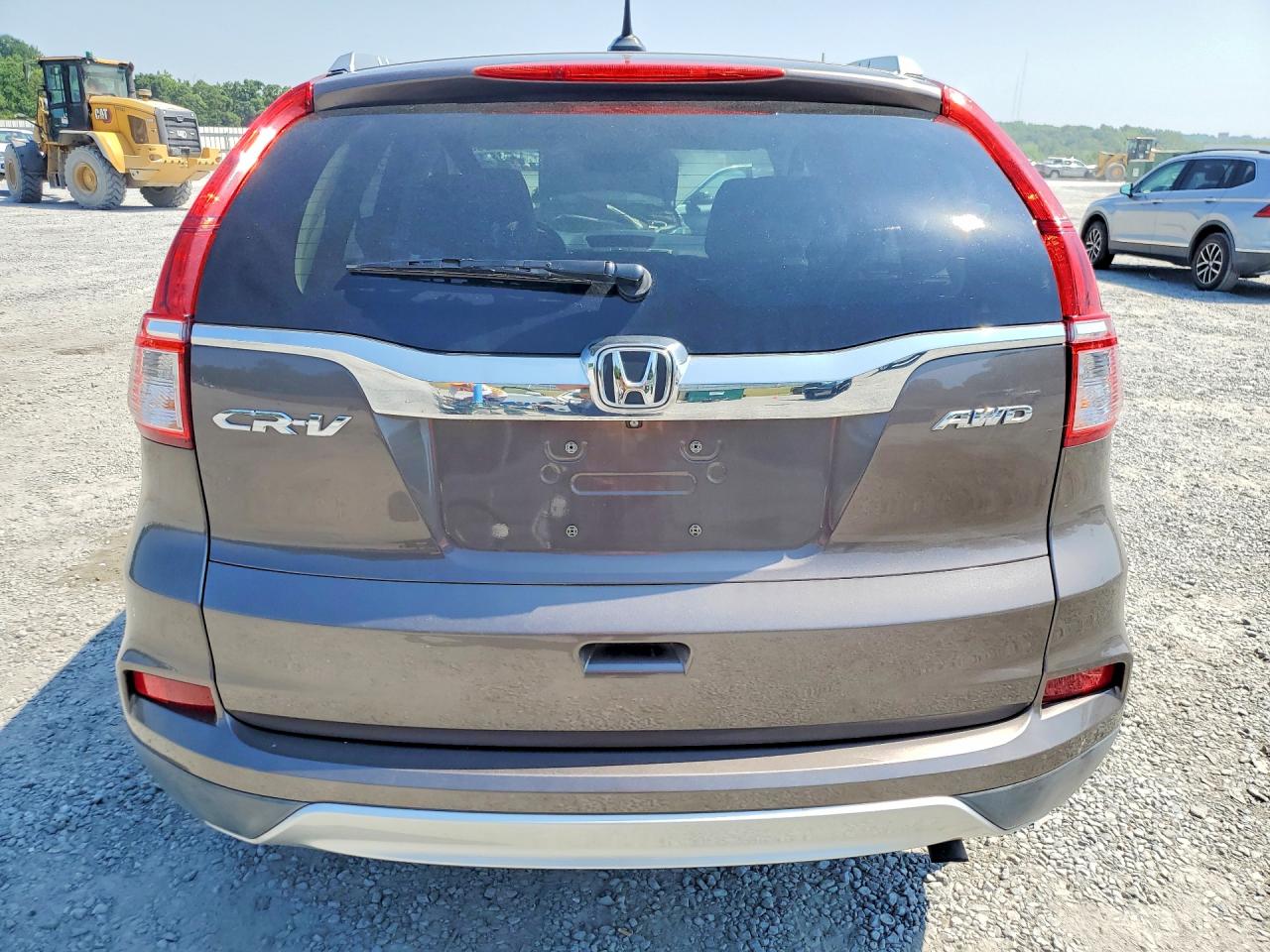2015 Honda Cr-v Exl Brown vin: 2HKRM4H7XFH610052