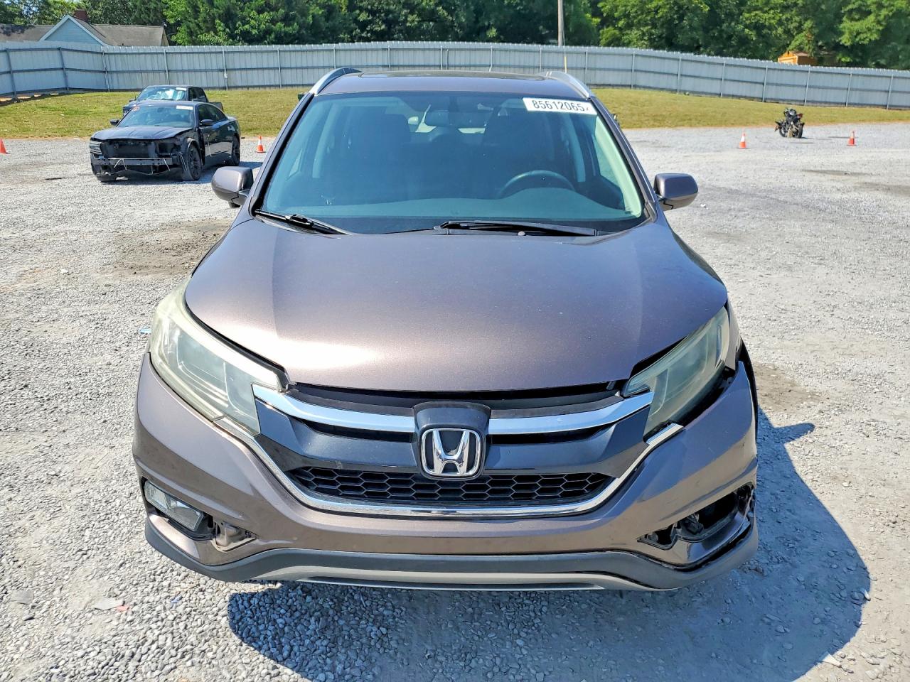 2015 Honda Cr-v Exl Brown vin: 2HKRM4H7XFH610052