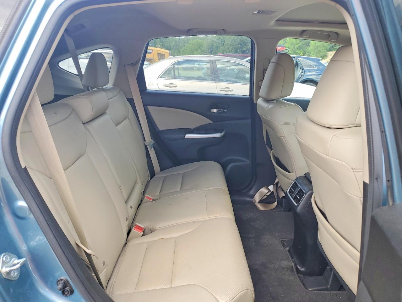 2015 Honda Cr-v Exl Blue vin: 2HKRM4H7XFH619995