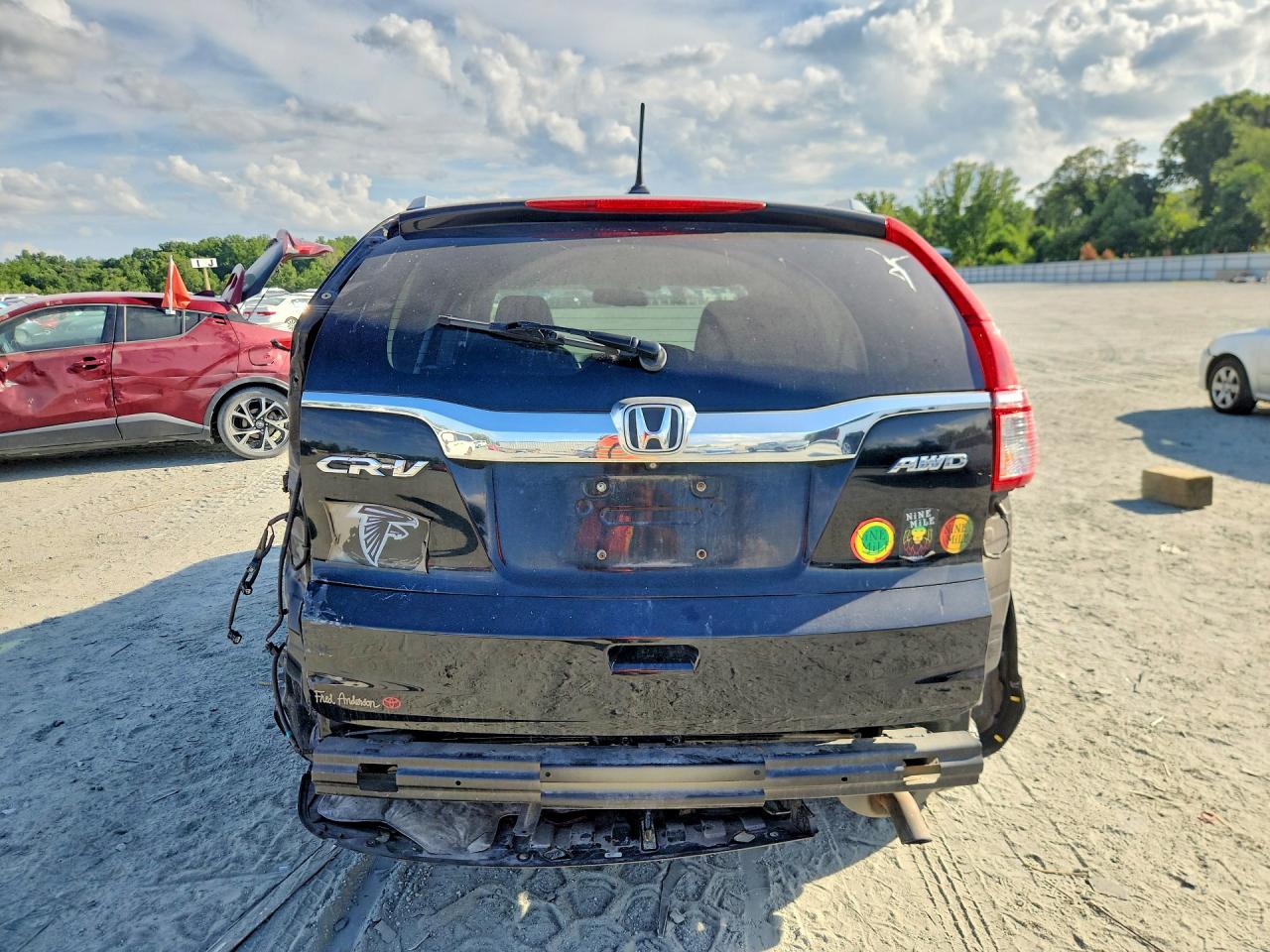 2015 Honda Cr-v Exl Black vin: 2HKRM4H7XFH656593