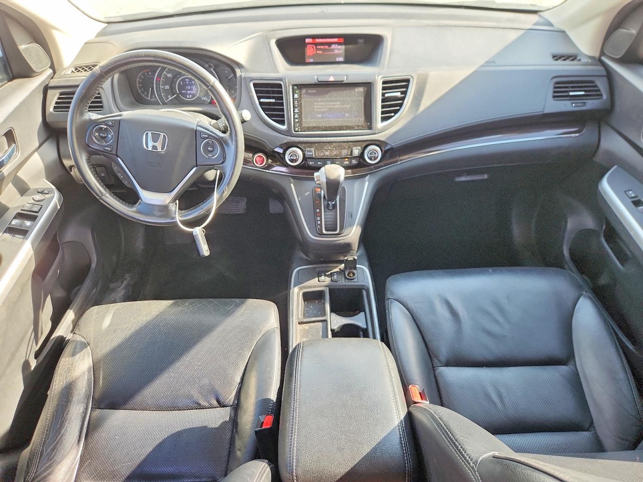 2015 Honda Cr-v Exl Black vin: 2HKRM4H7XFH656593