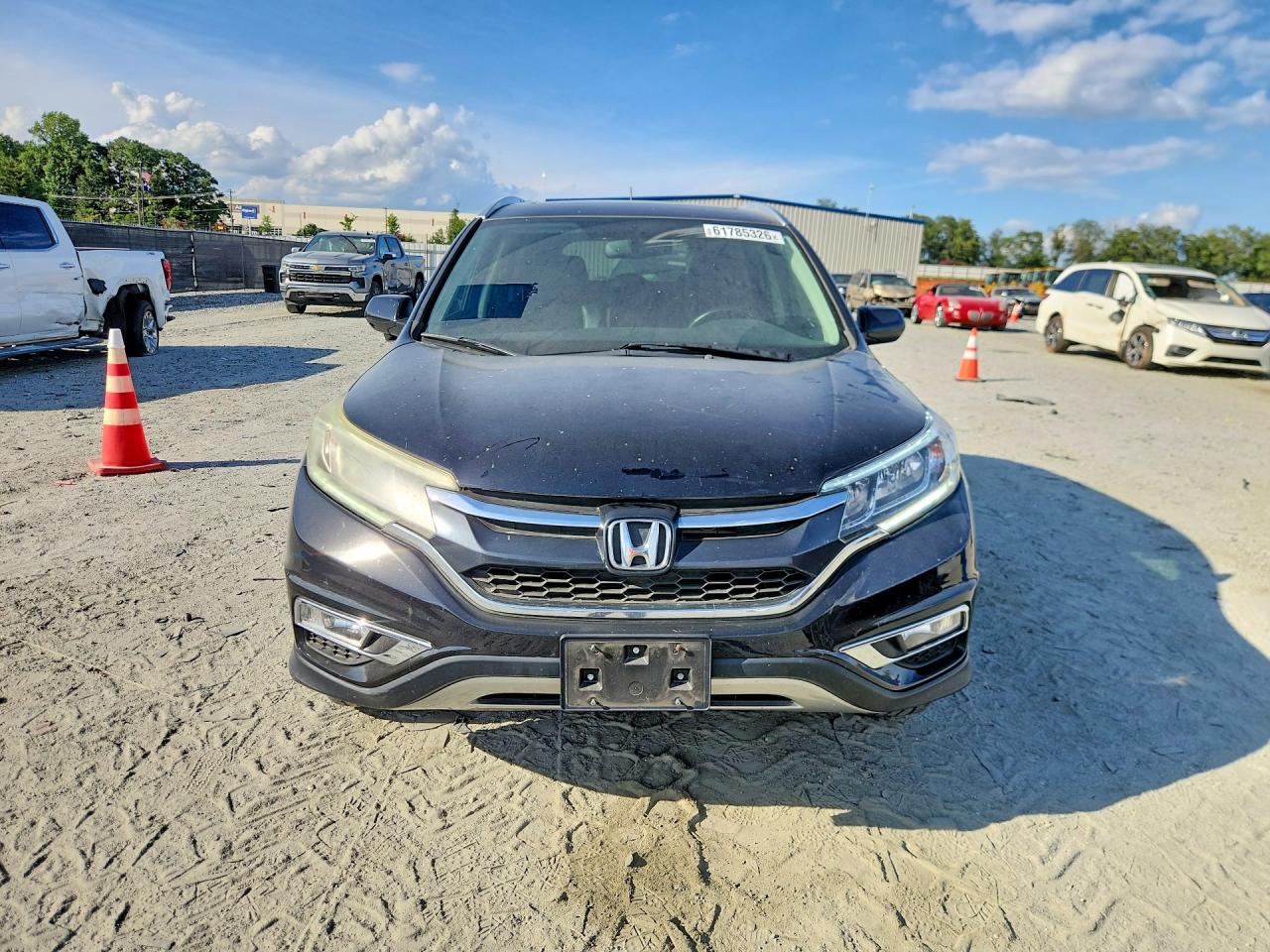2015 Honda Cr-v Exl Black vin: 2HKRM4H7XFH656593