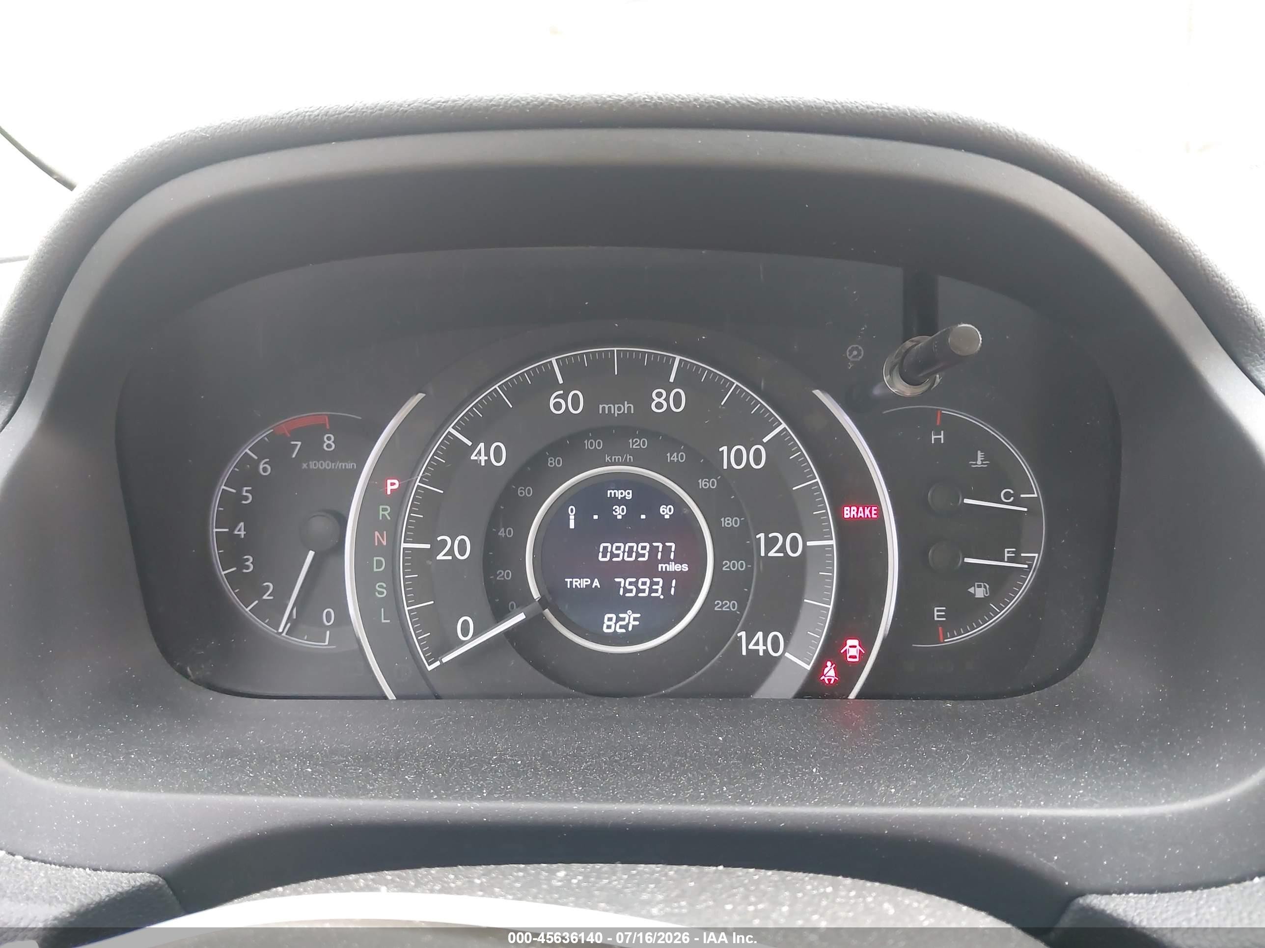 2015 Honda Cr-v Ex-l Серый vin: 2HKRM4H7XFH664385