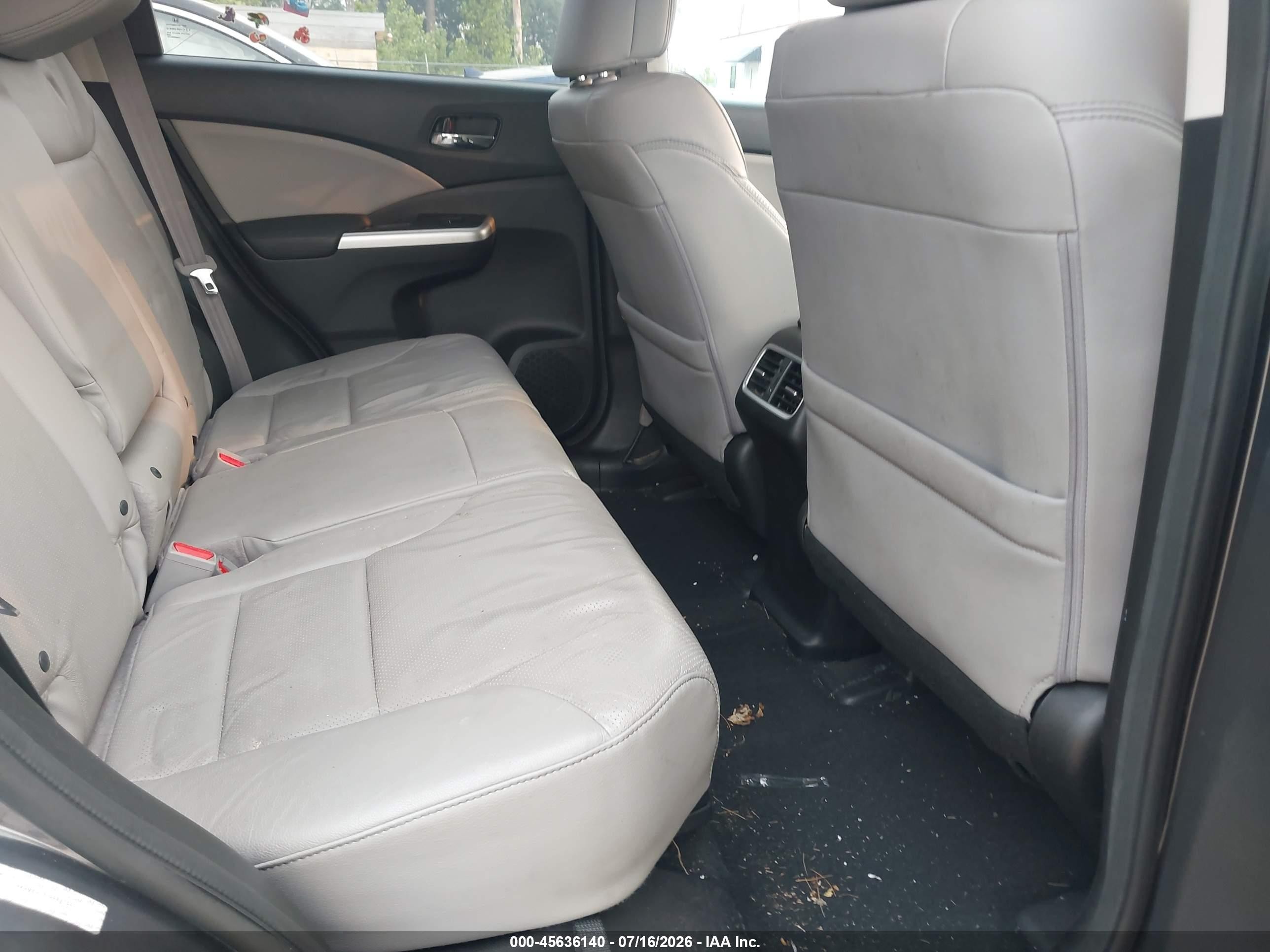 2015 Honda Cr-v Ex-l Серый vin: 2HKRM4H7XFH664385