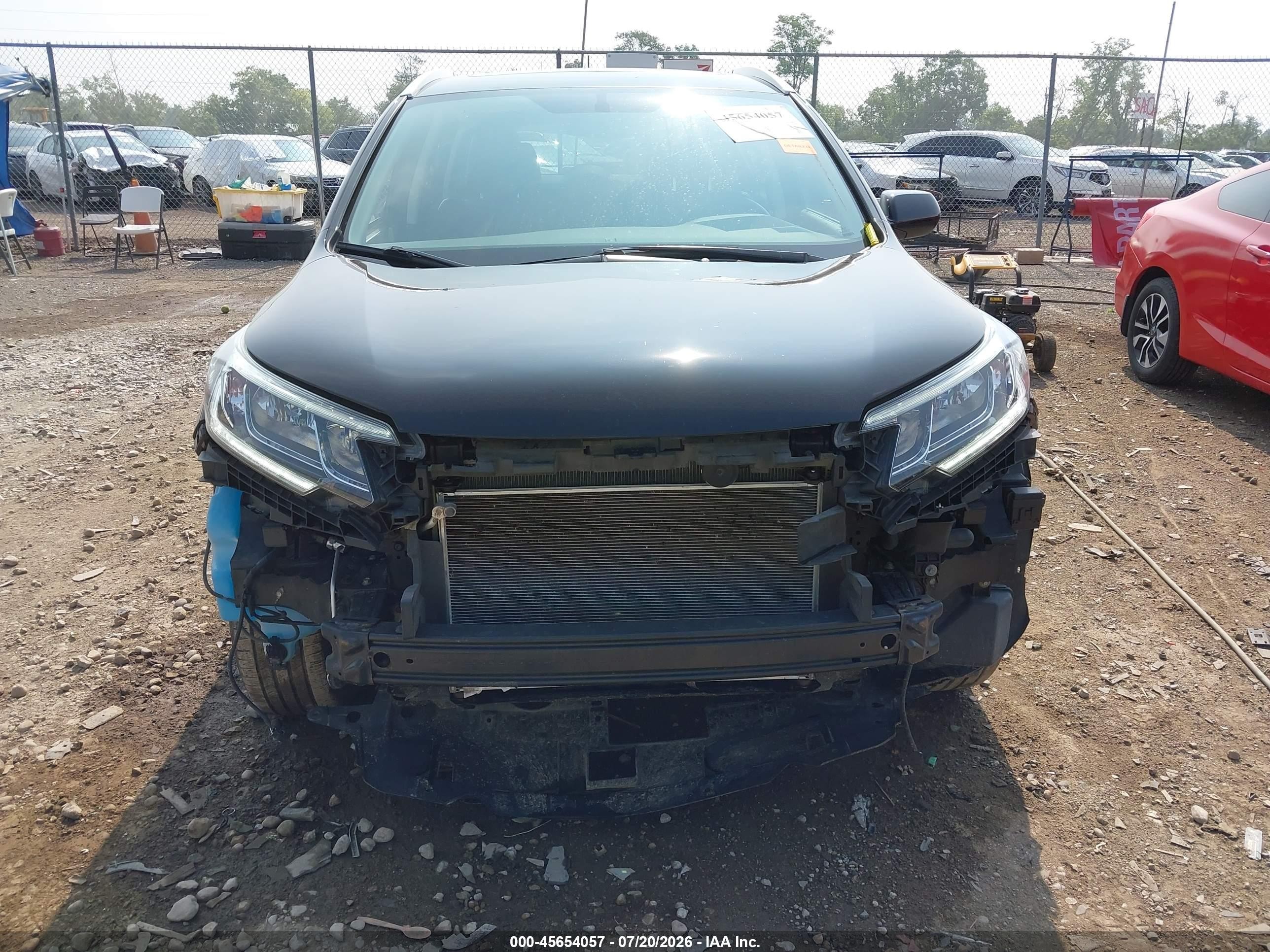 2015 Honda Cr-v Ex-l Black vin: 2HKRM4H7XFH698696