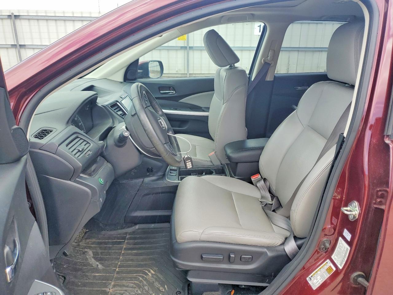 2016 Honda Cr-v Exl Burgundy vin: 2HKRM4H7XGH662749