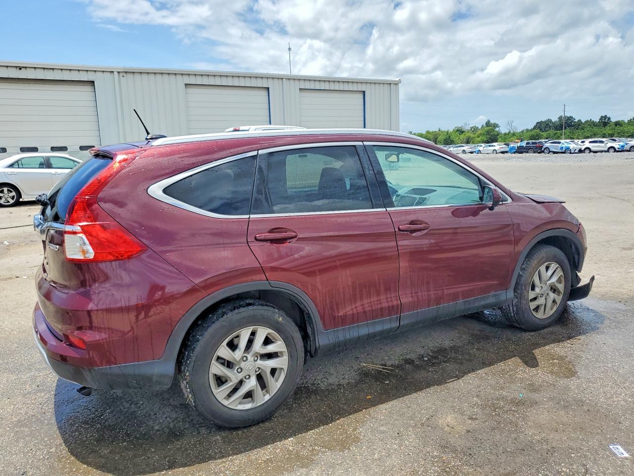 2016 Honda Cr-v Exl Burgundy vin: 2HKRM4H7XGH662749
