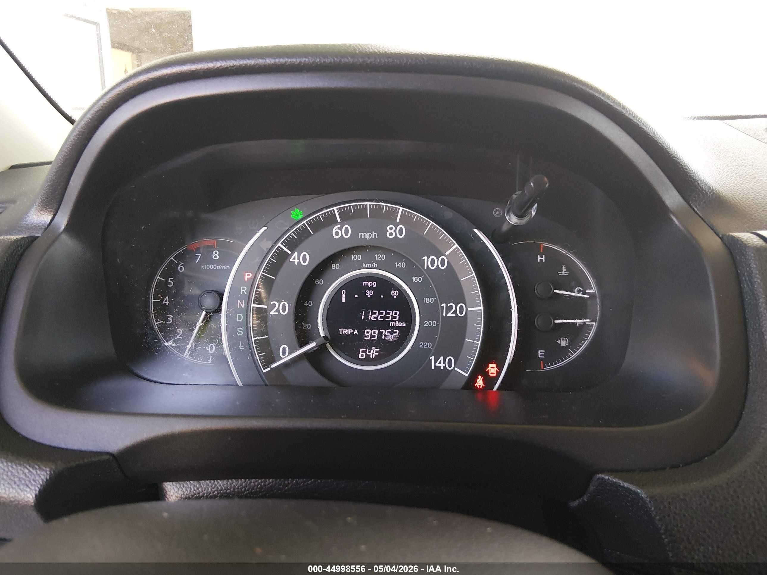 2016 Honda Cr-v Ex-l Синий vin: 2HKRM4H7XGH696447