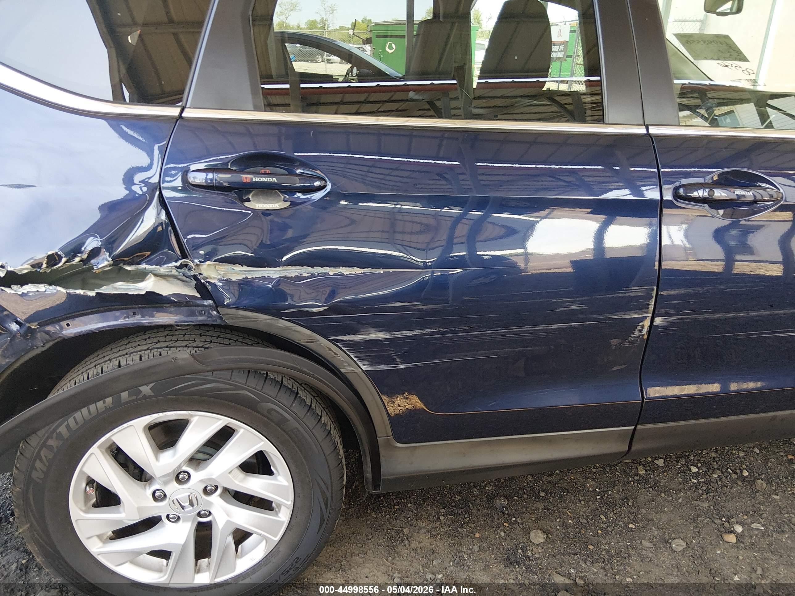 2016 Honda Cr-v Ex-l Синий vin: 2HKRM4H7XGH696447