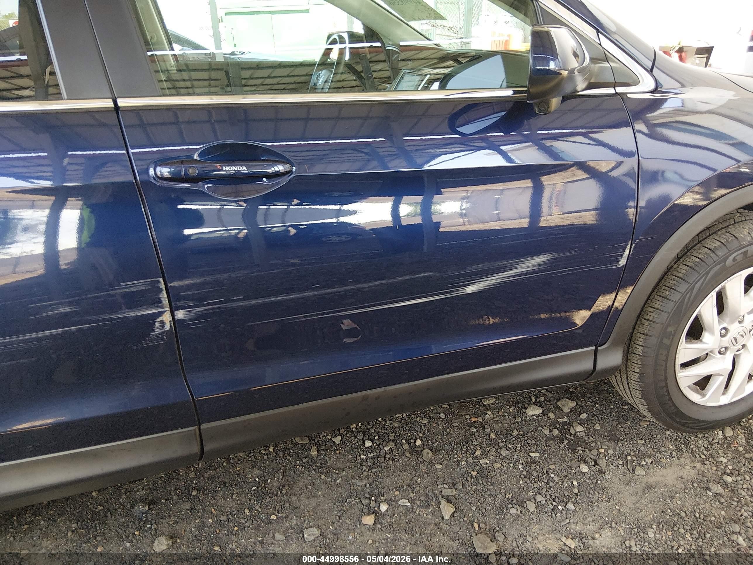 2016 Honda Cr-v Ex-l Синий vin: 2HKRM4H7XGH696447