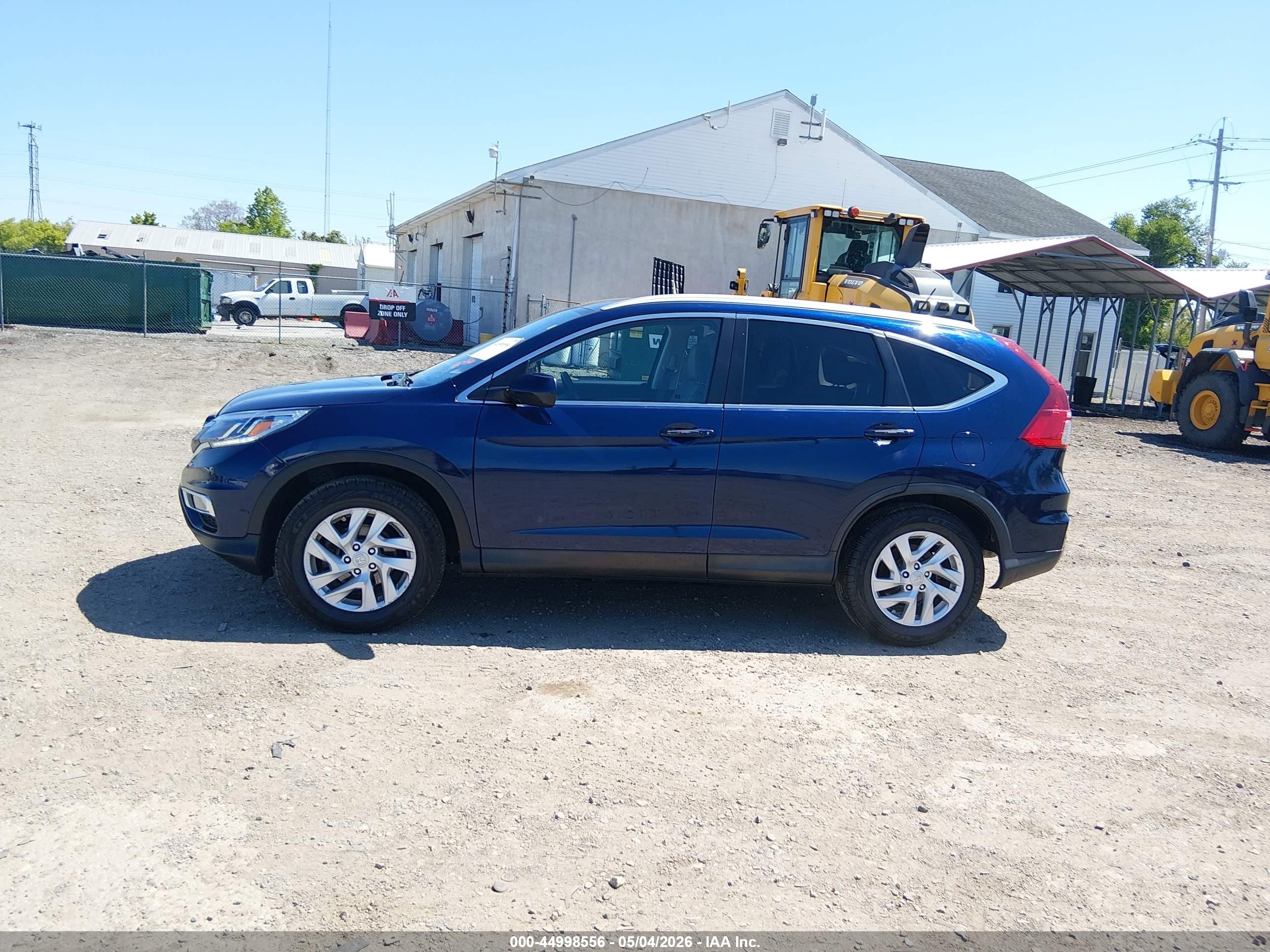 2016 Honda Cr-v Ex-l Синий vin: 2HKRM4H7XGH696447