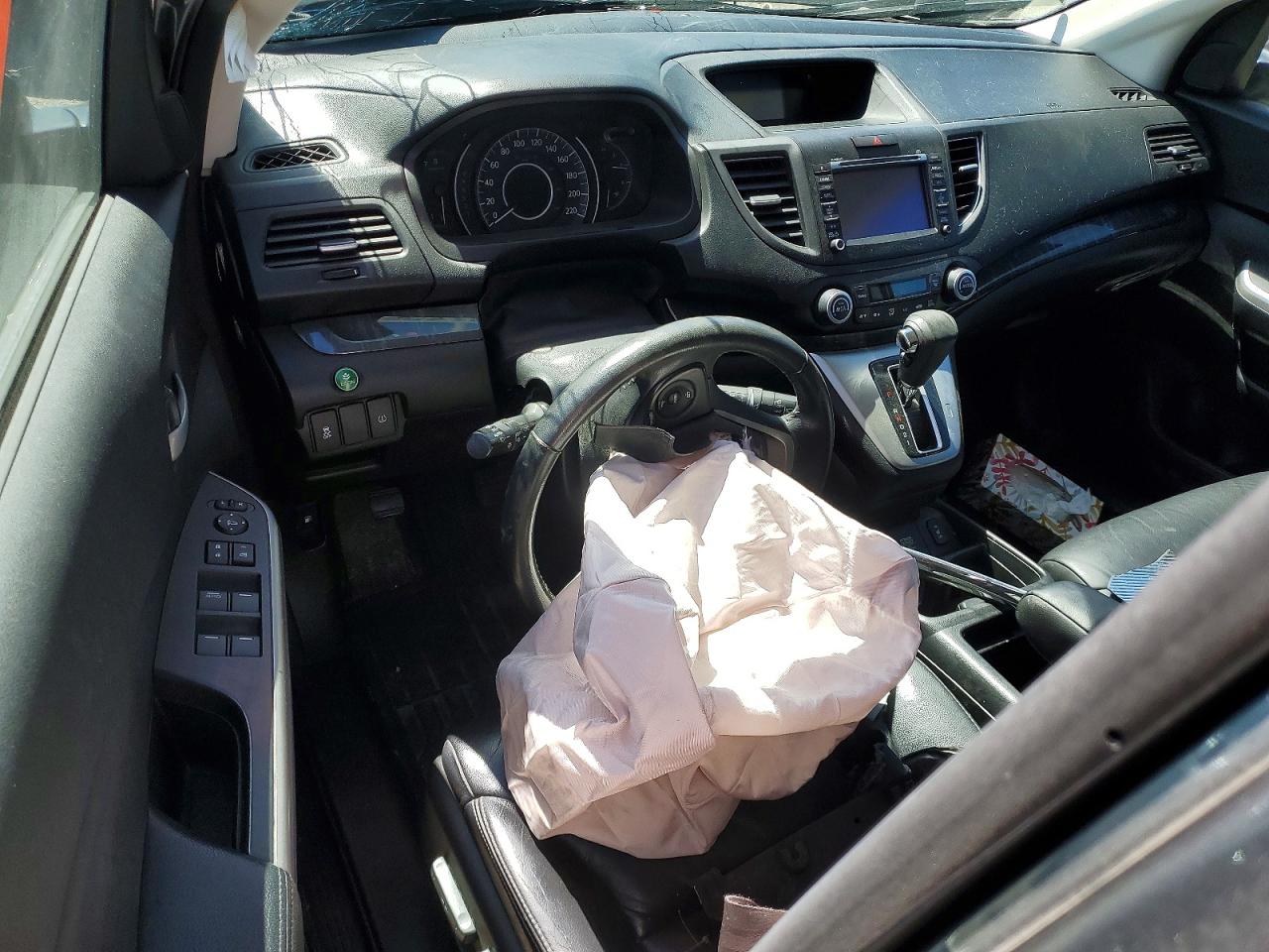 2014 Honda Cr-v Touring Серый vin: 2HKRM4H91EH104951