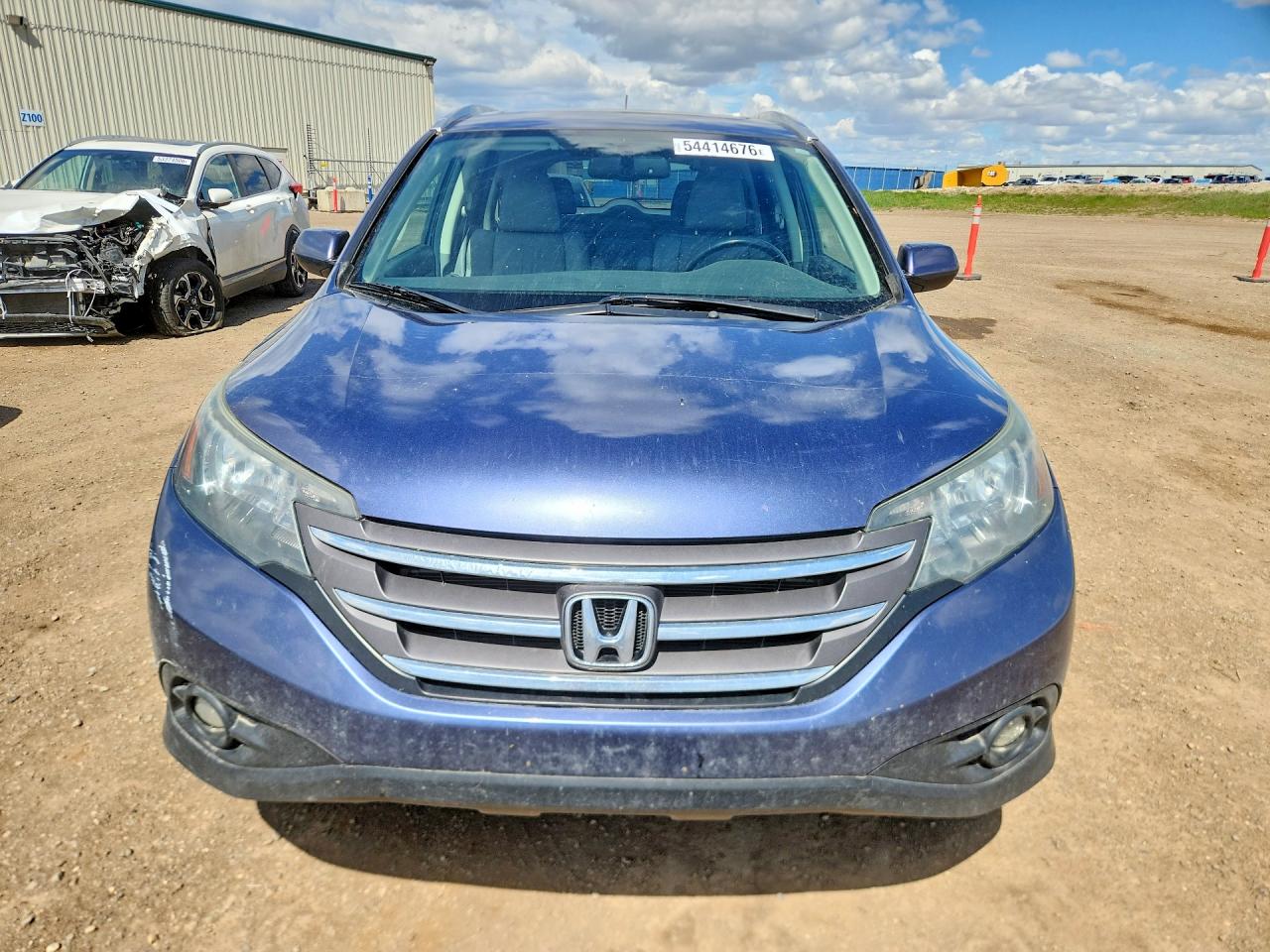 2014 Honda Cr-v Touring Blue vin: 2HKRM4H91EH128814