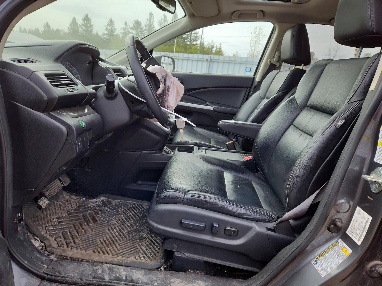 2013 Honda Cr-v Touring 4dr Awd Серый vin: 2HKRM4H92DH106299