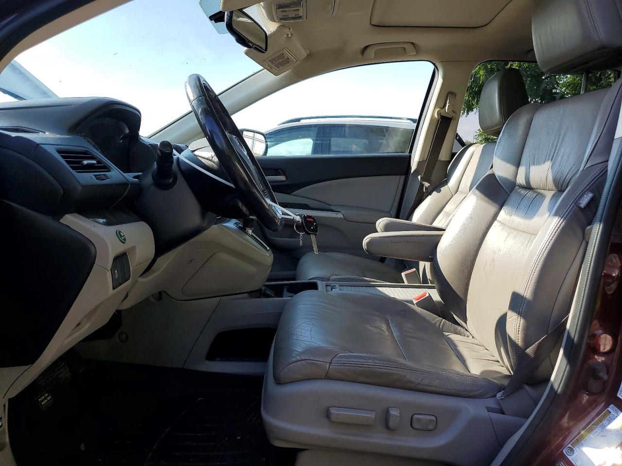 2013 Honda Cr-v Touring Burgundy vin: 2HKRM4H94DH114842