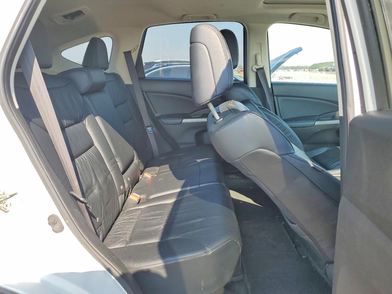 2012 Honda Cr-v Touring Белый vin: 2HKRM4H97CH103428