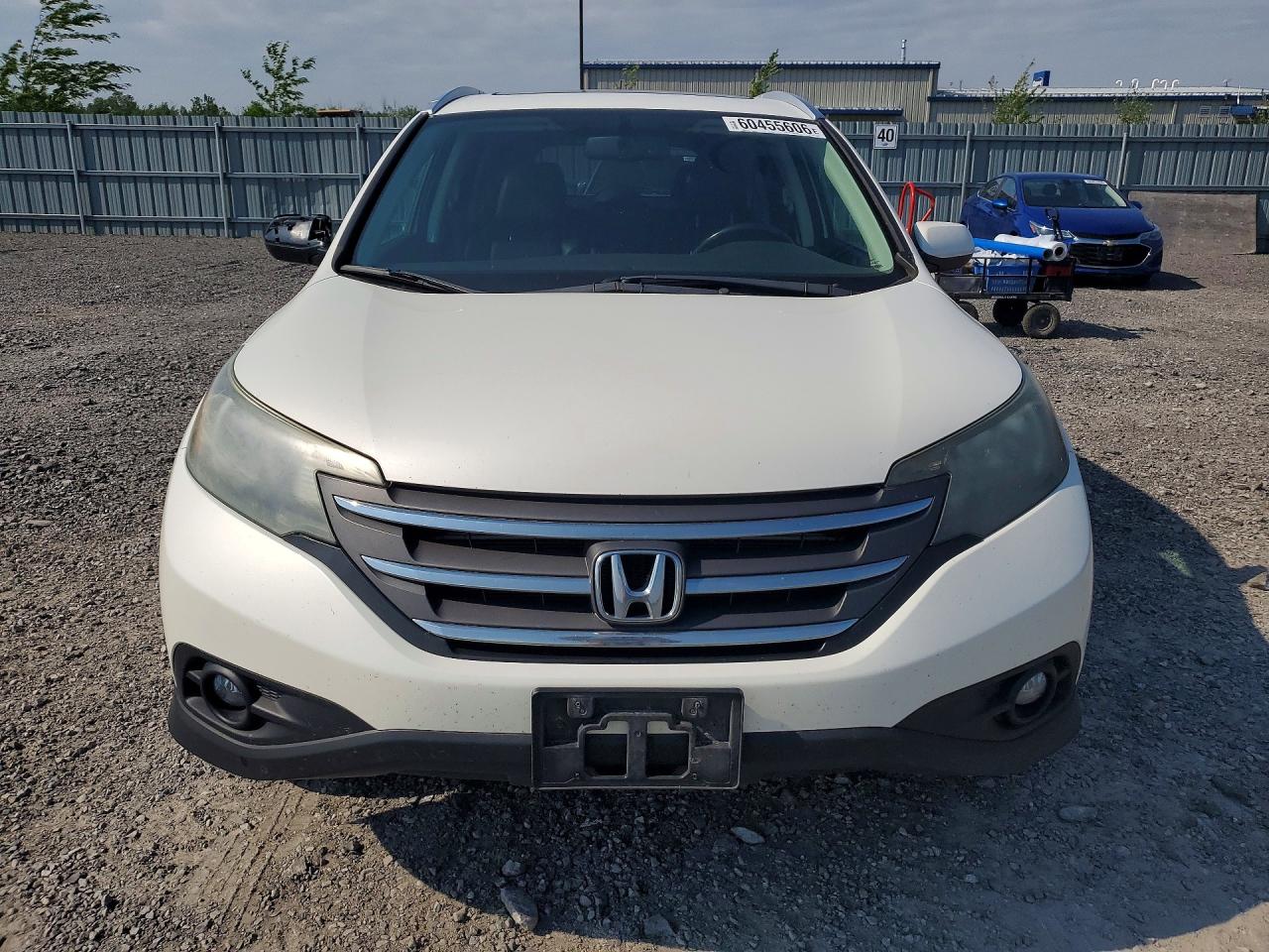 2012 Honda Cr-v Touring Белый vin: 2HKRM4H97CH103428