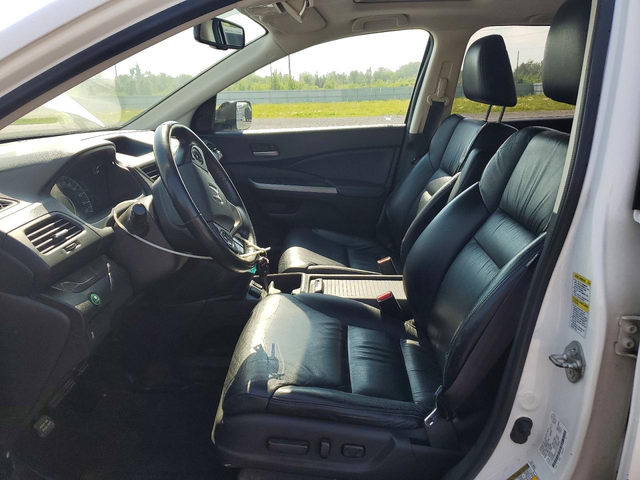 2012 Honda Cr-v Touring Белый vin: 2HKRM4H97CH103428