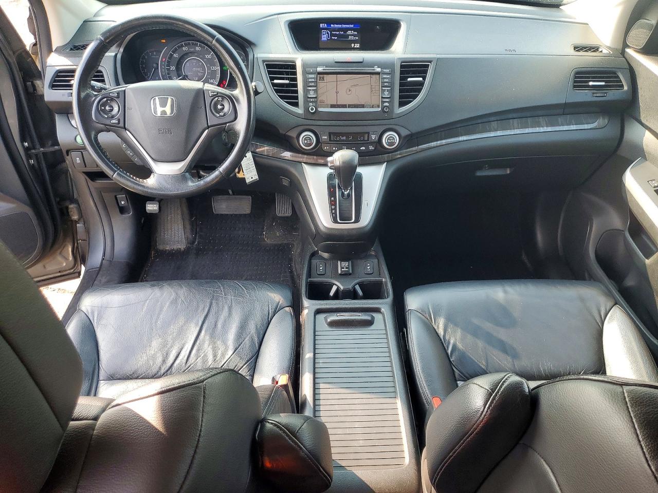 2013 Honda Cr-v Touring Silver vin: 2HKRM4H98DH114567