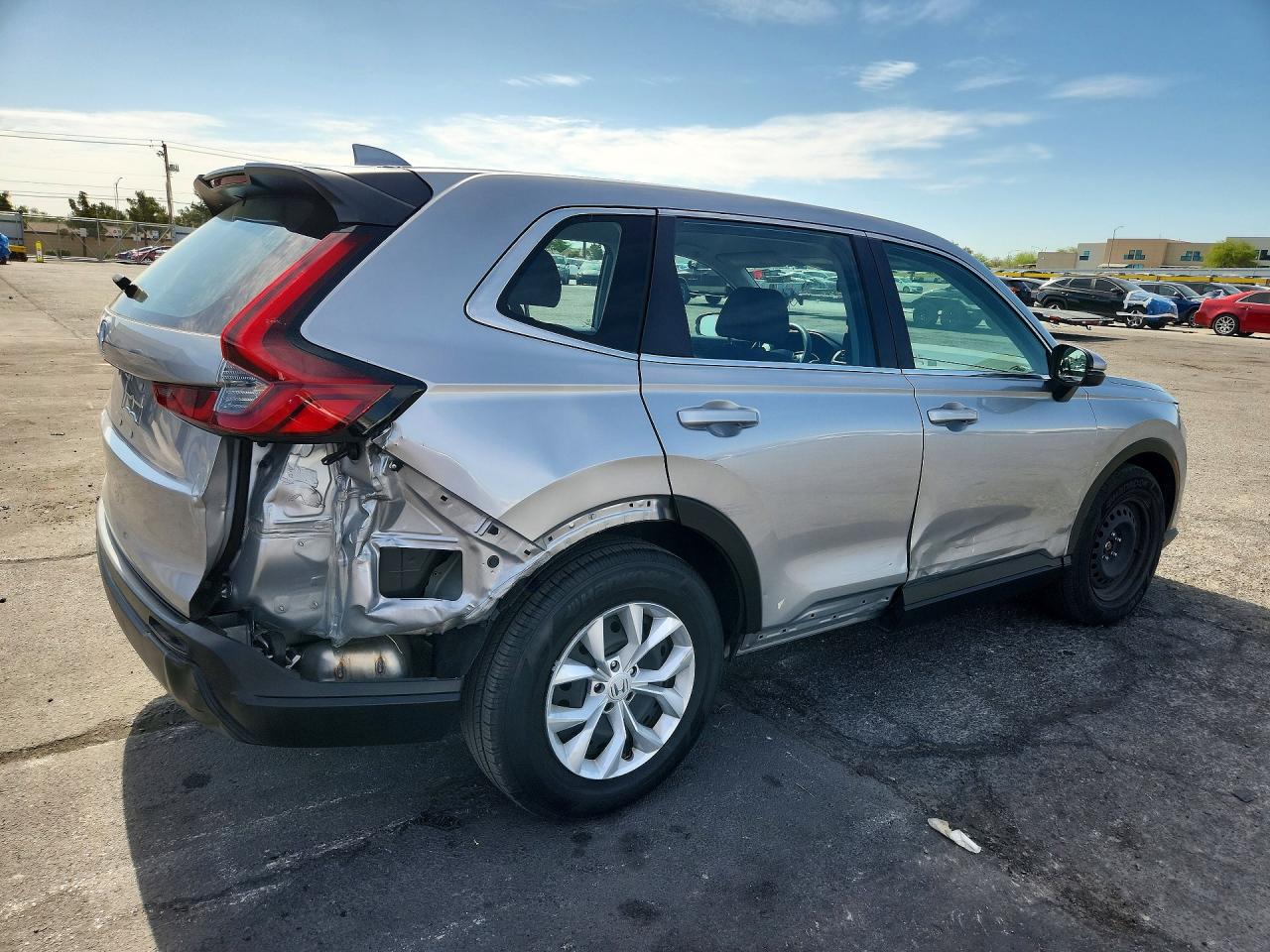 2024 Honda Crv Silver vin: 2HKRS3H20RH314062