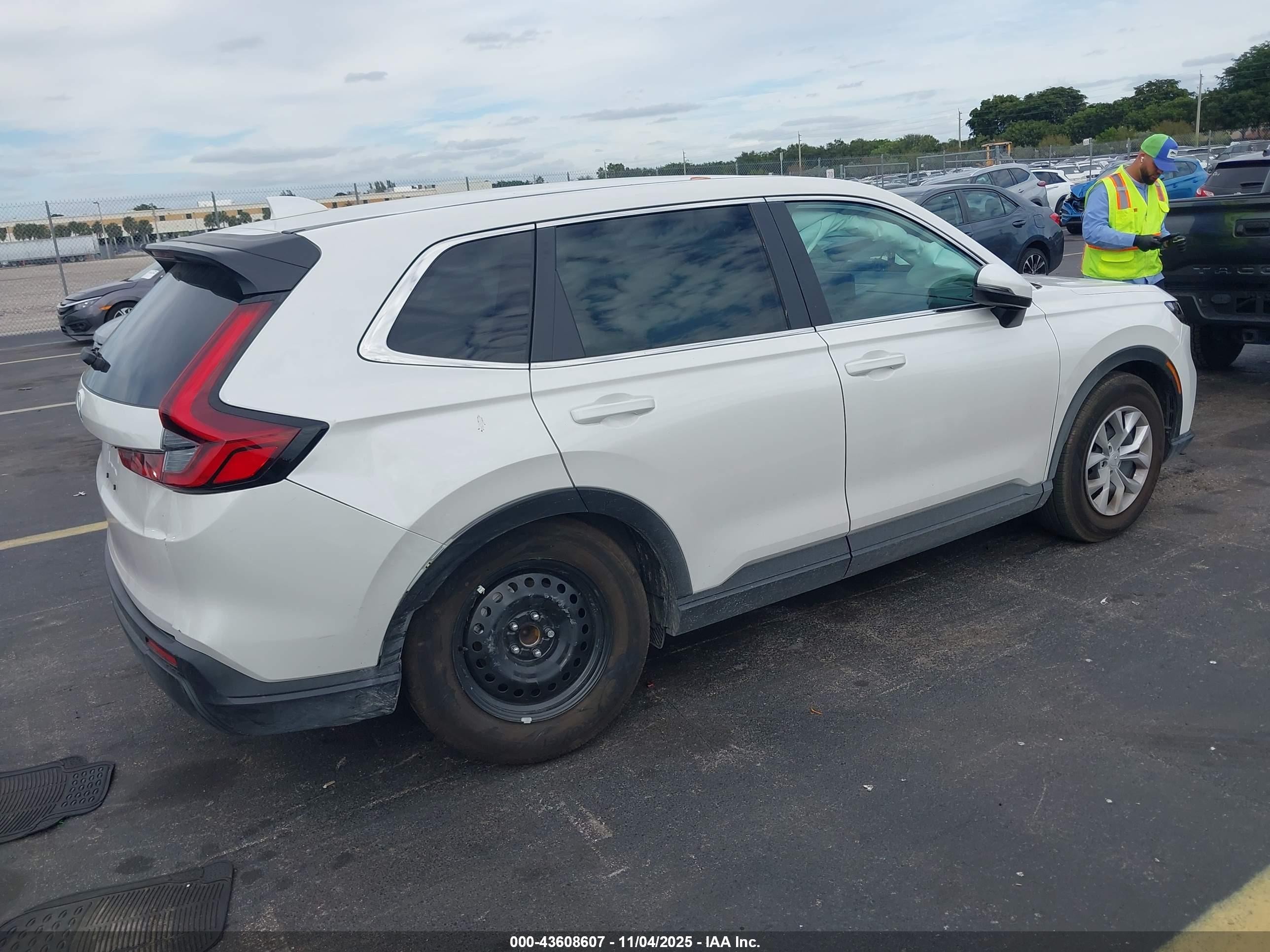 2026 Honda Cr-v Lx 2wd Белый vin: 2HKRS3H26TH311321